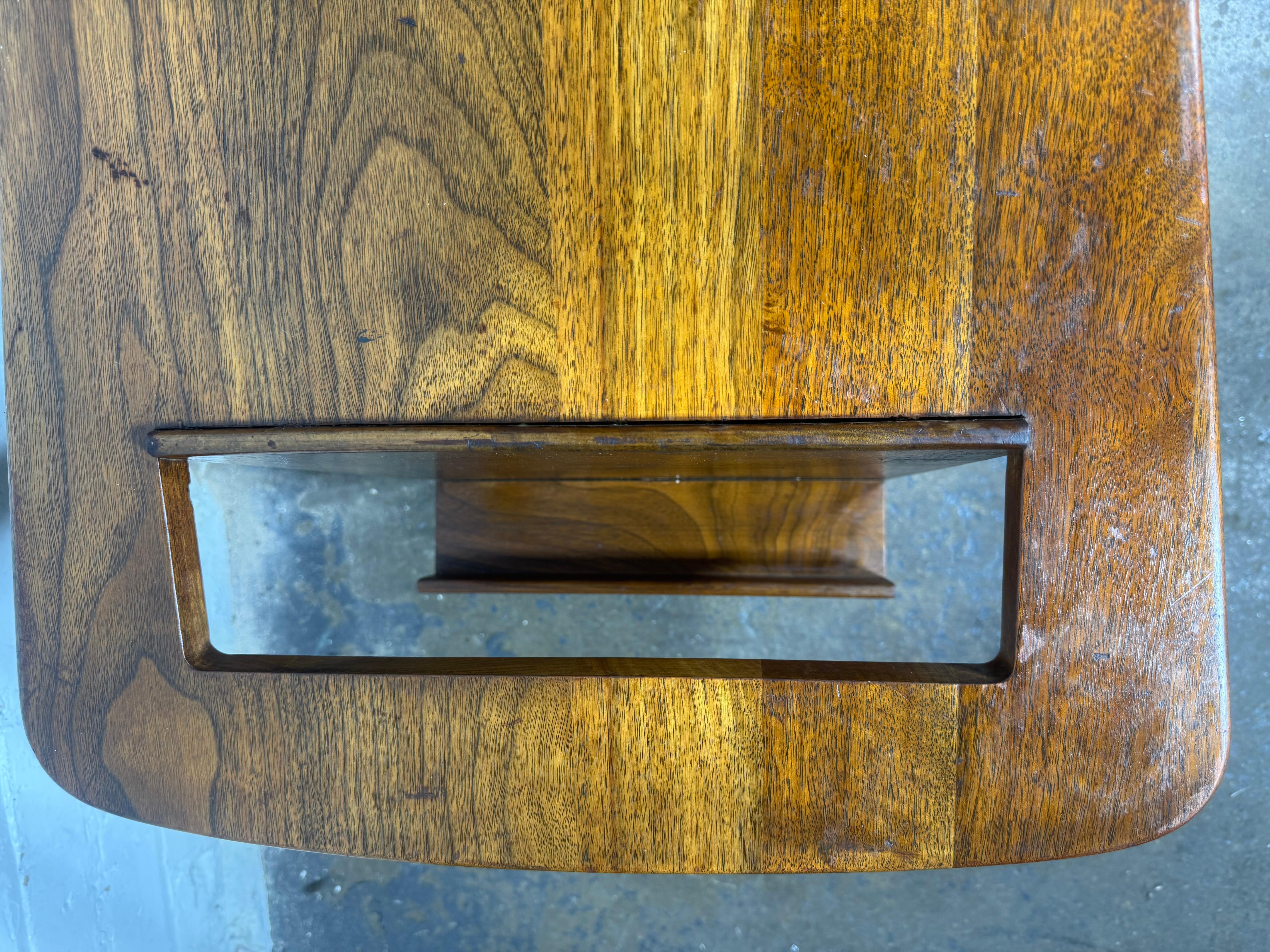 Americano Early production Jens Risom Magazine Table , Classic Modernist Design in vendita