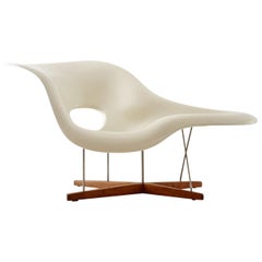 Vintage Early Production 'La Chaise' by Charles and Ray Eames for Vitra, circa 1996