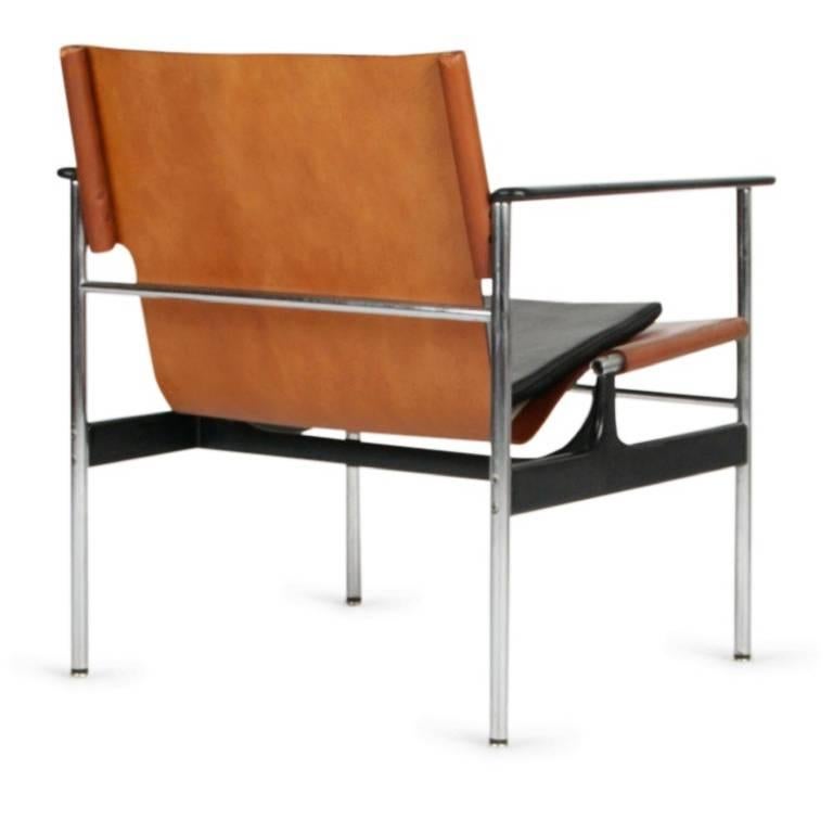 Mid-Century Modern Early Production Model 657 Armchairs by Charles Pollock for Knoll Associates