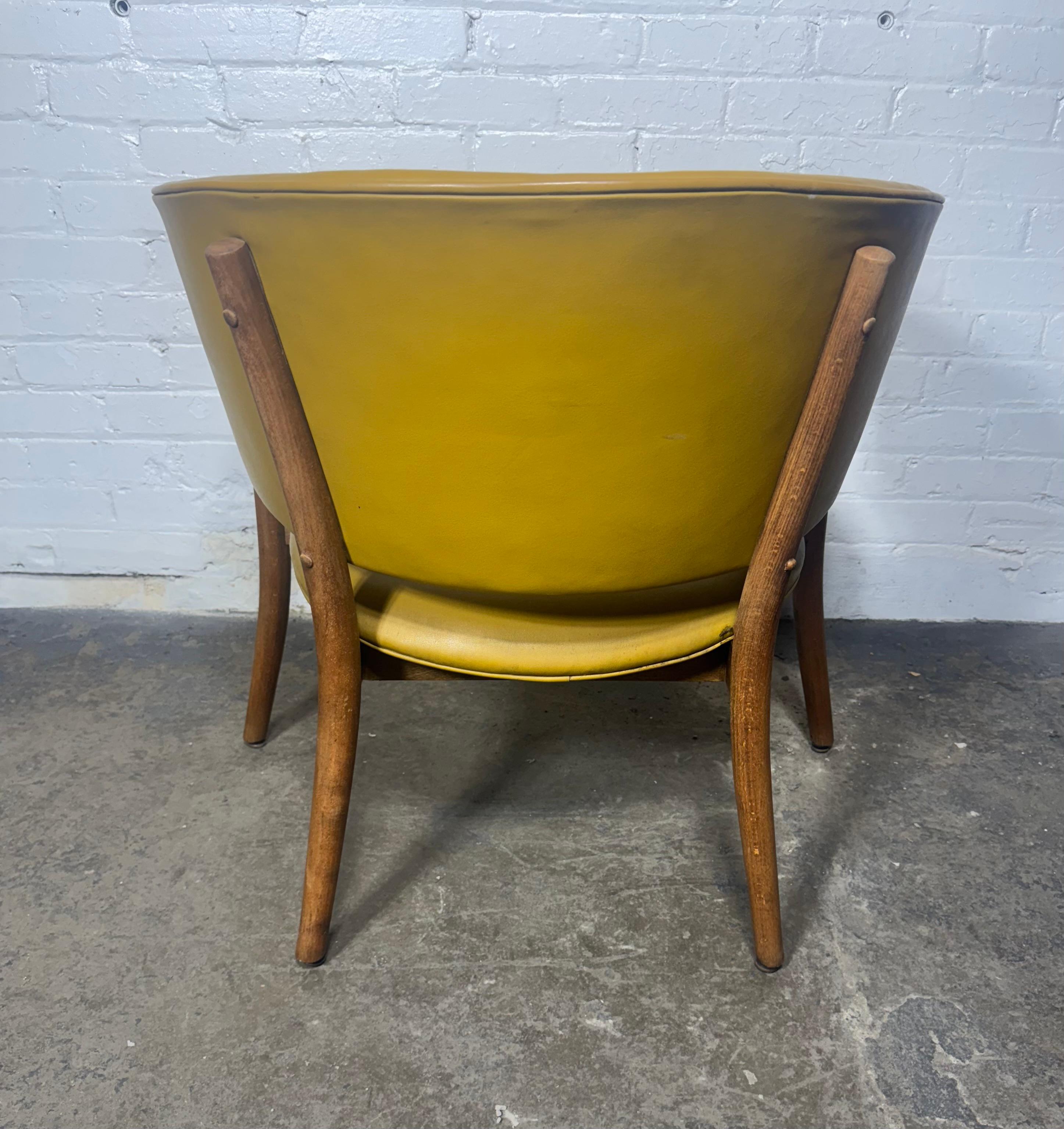 Mid-20th Century Early Production Nanna Ditzel Lounge Chair Model 83 For Sale
