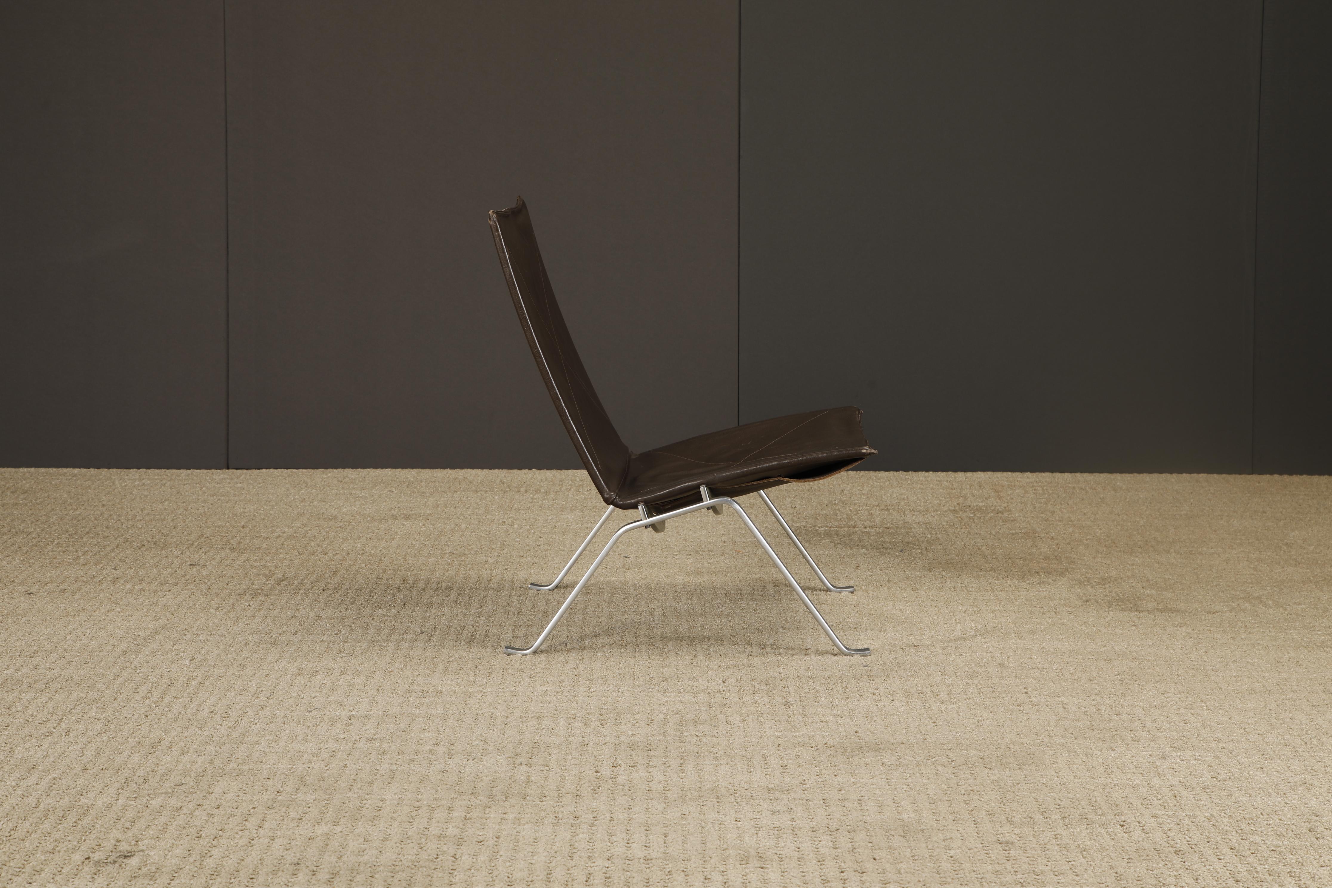 Chaise longue 'PK-22' de Poul Kjærholm pour EKC, doublement signée en vente 5