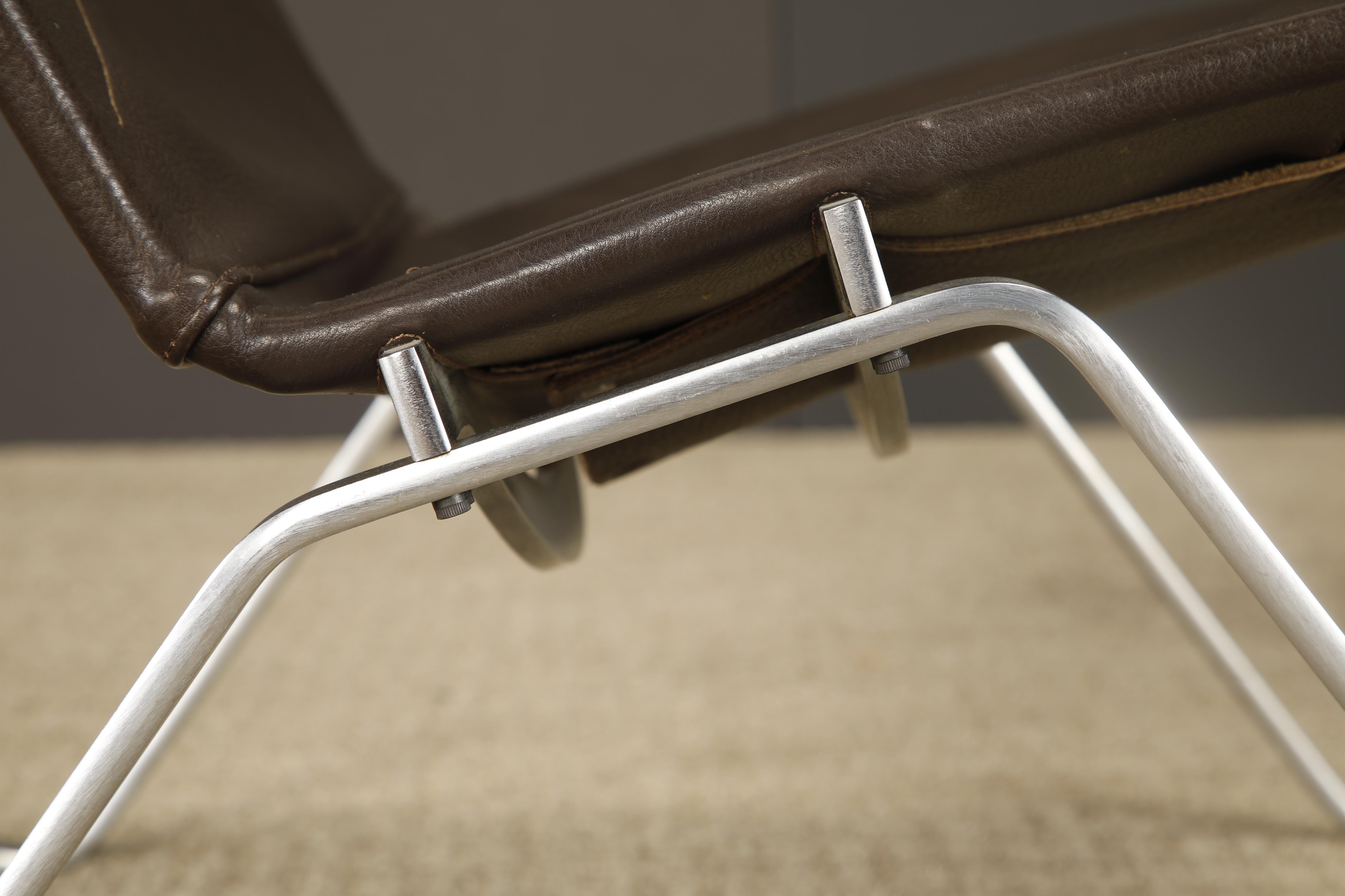 Chaise longue 'PK-22' de Poul Kjærholm pour EKC, doublement signée en vente 7