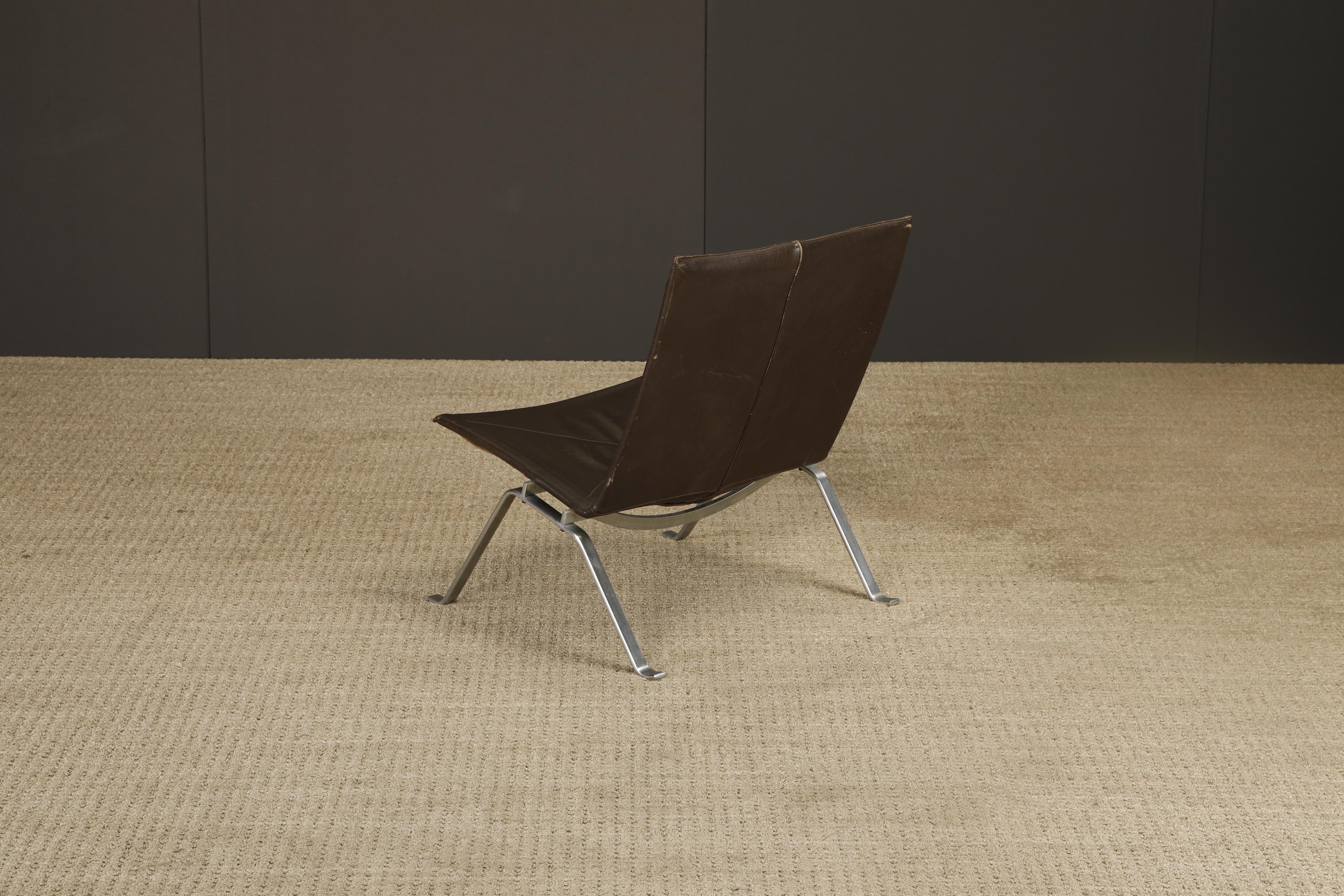 Chaise longue 'PK-22' de Poul Kjærholm pour EKC, doublement signée en vente 10