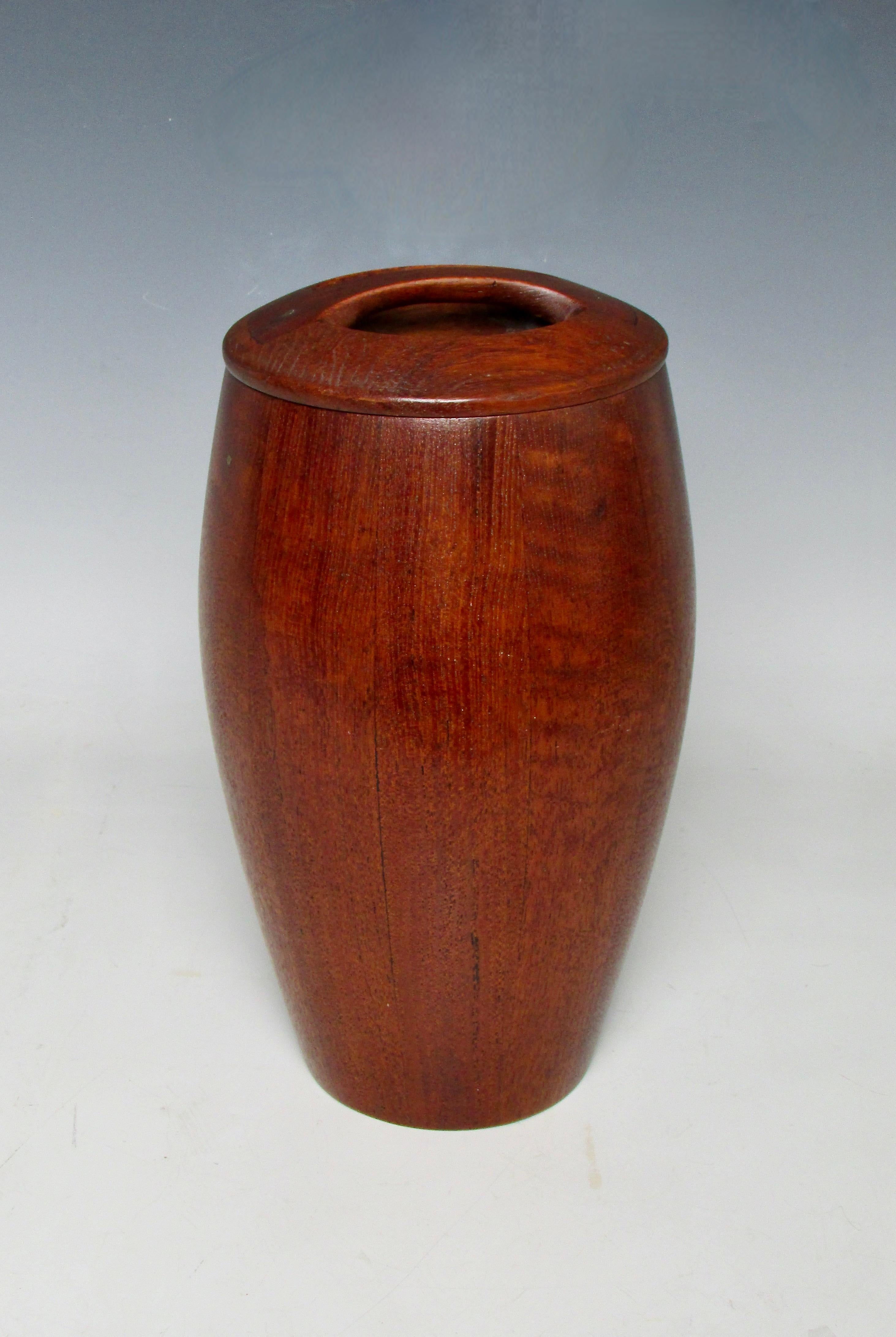 Hand-Crafted Early Production Rare Teak Ice Bucket by Jens Quistgaard for Dansk For Sale