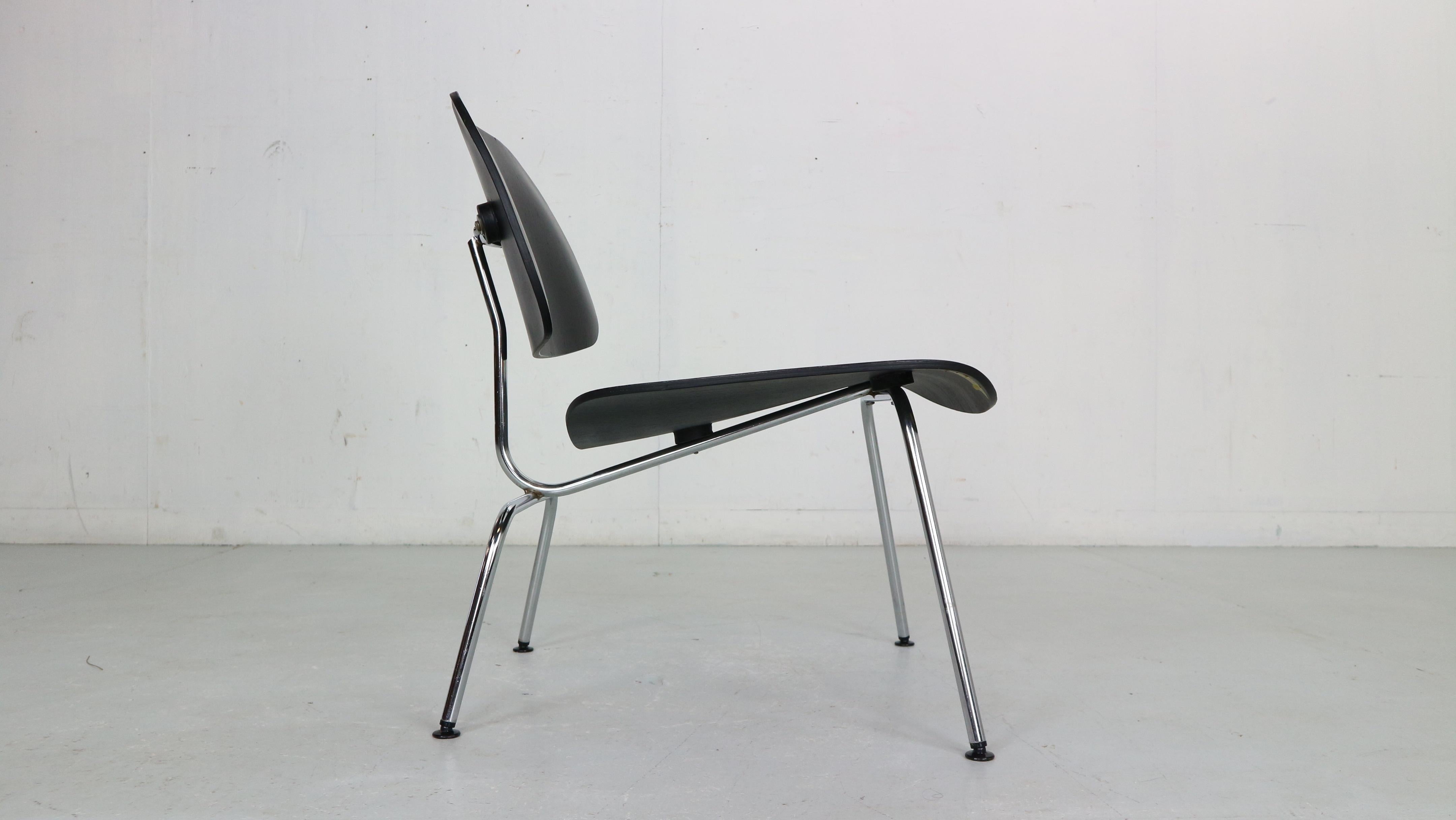 Metal Early Production Ray & Charles Eames for Herman Miller Black 