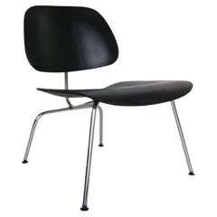 Frühe Produktion Ray & Charles Eames für Herman Miller Schwarzer „LCM“-Loungesessel