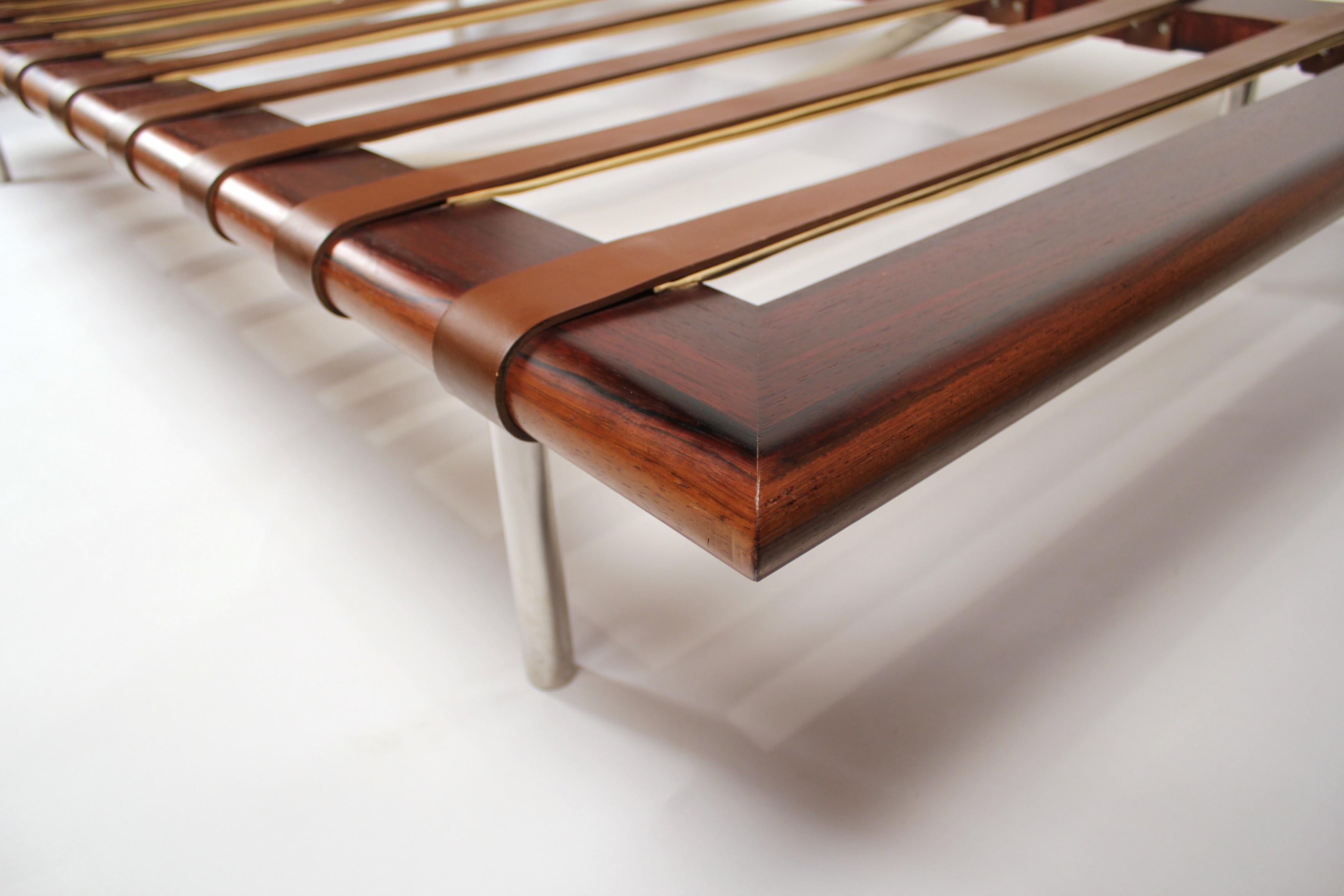 Early Production, Rosewood Daybed designed by Ludwig Mies van der Rohe 3