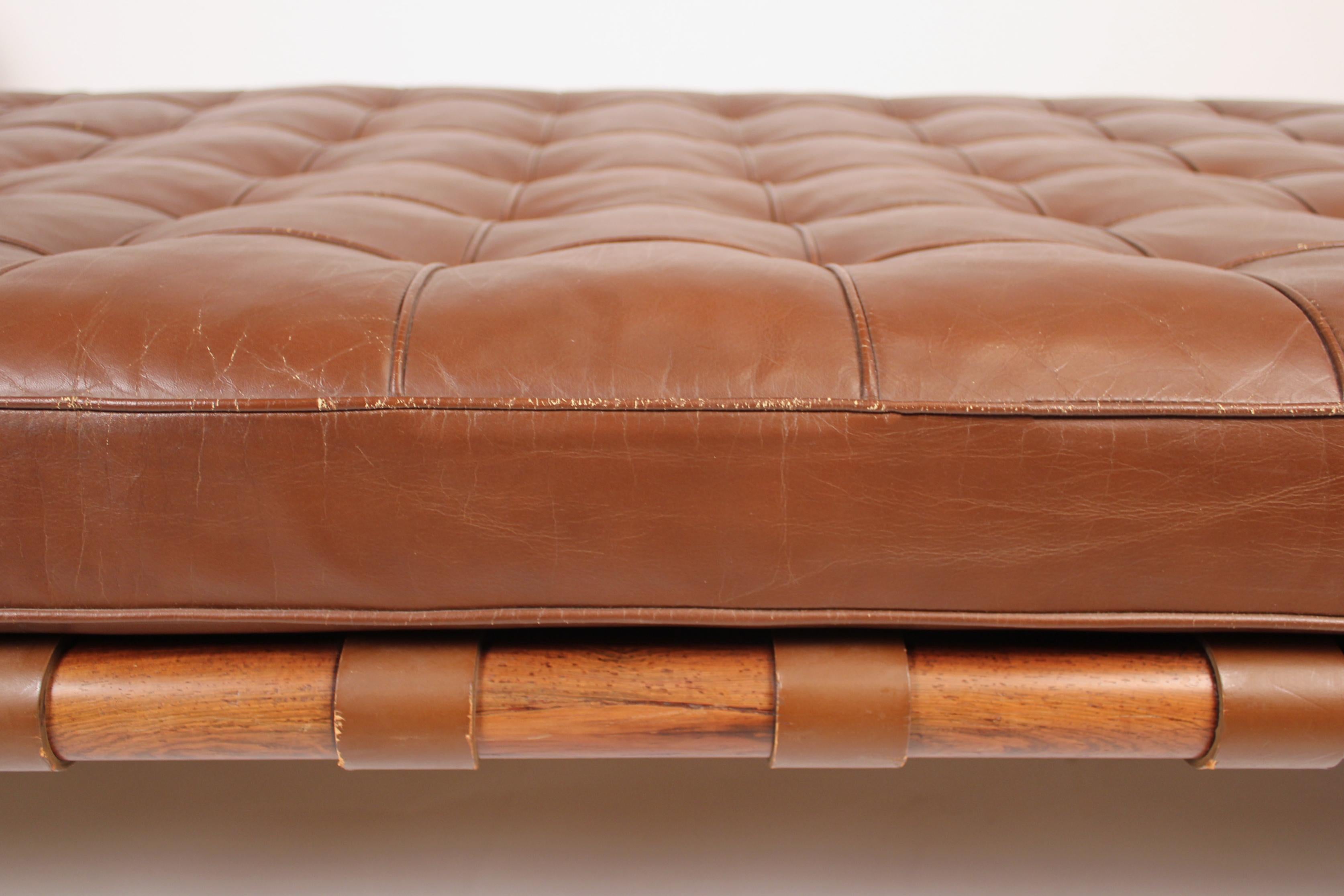 American Early Production, Rosewood Daybed designed by Ludwig Mies van der Rohe