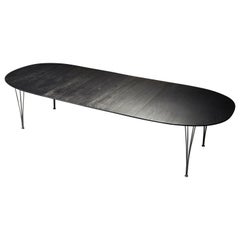 Early Production 'Superellipse' by Piet Hein for Fritz Hansen, 1973, Signed