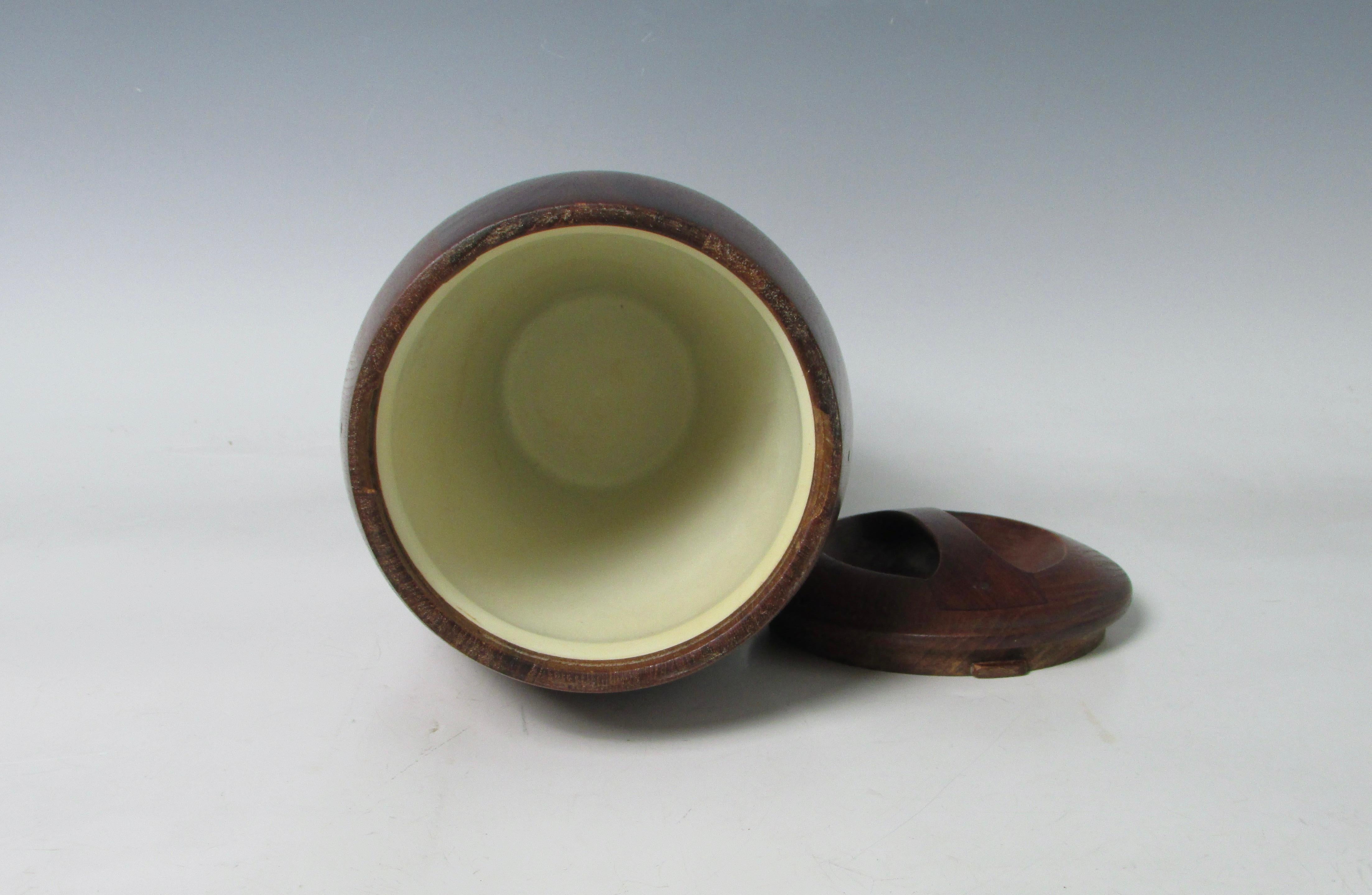 Mid-20th Century Early Production Rare Teak Ice Bucket by Jens Quistgaard for Dansk For Sale