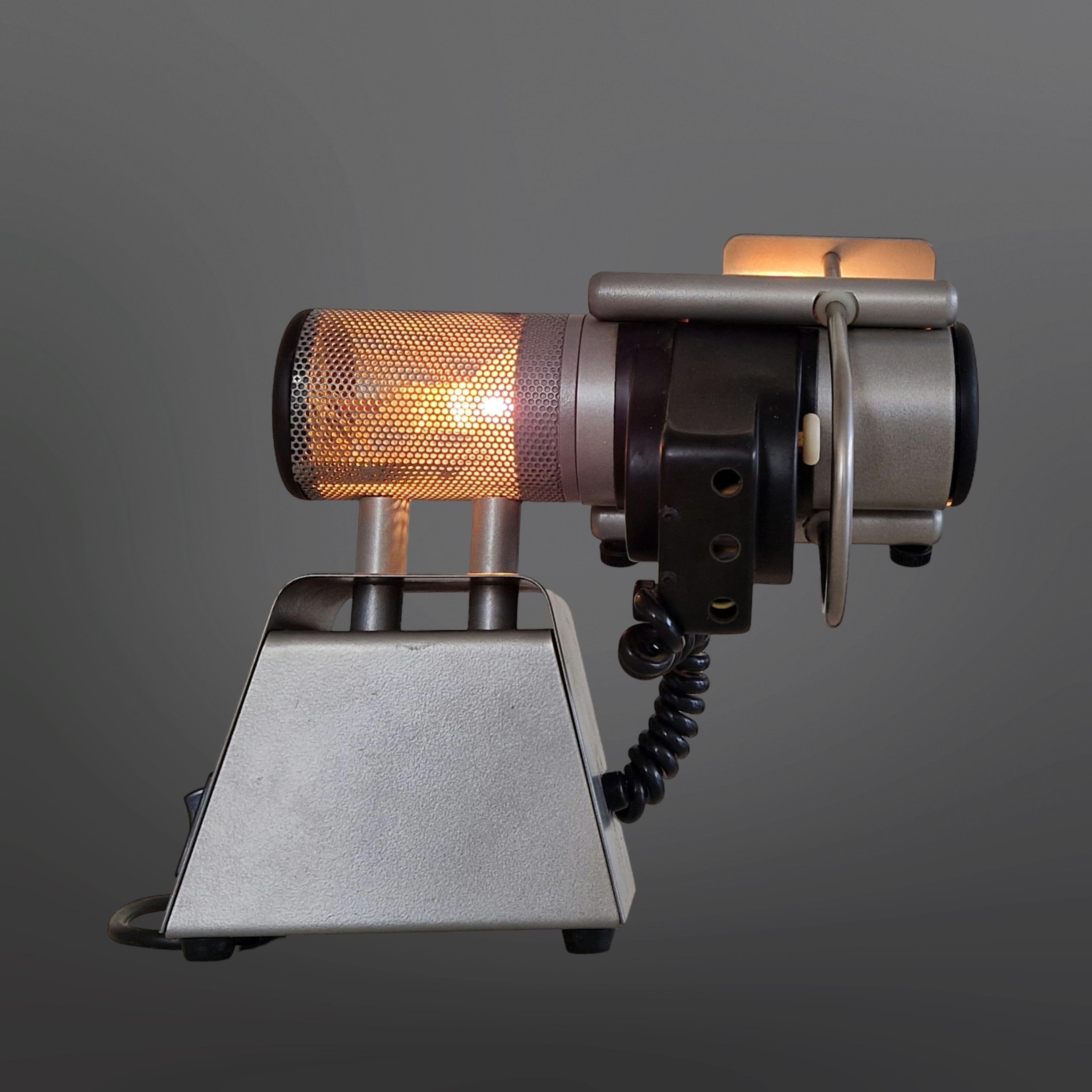 Industrial Early production Timebeam classic clock by Stephen Savage, UK 1980s