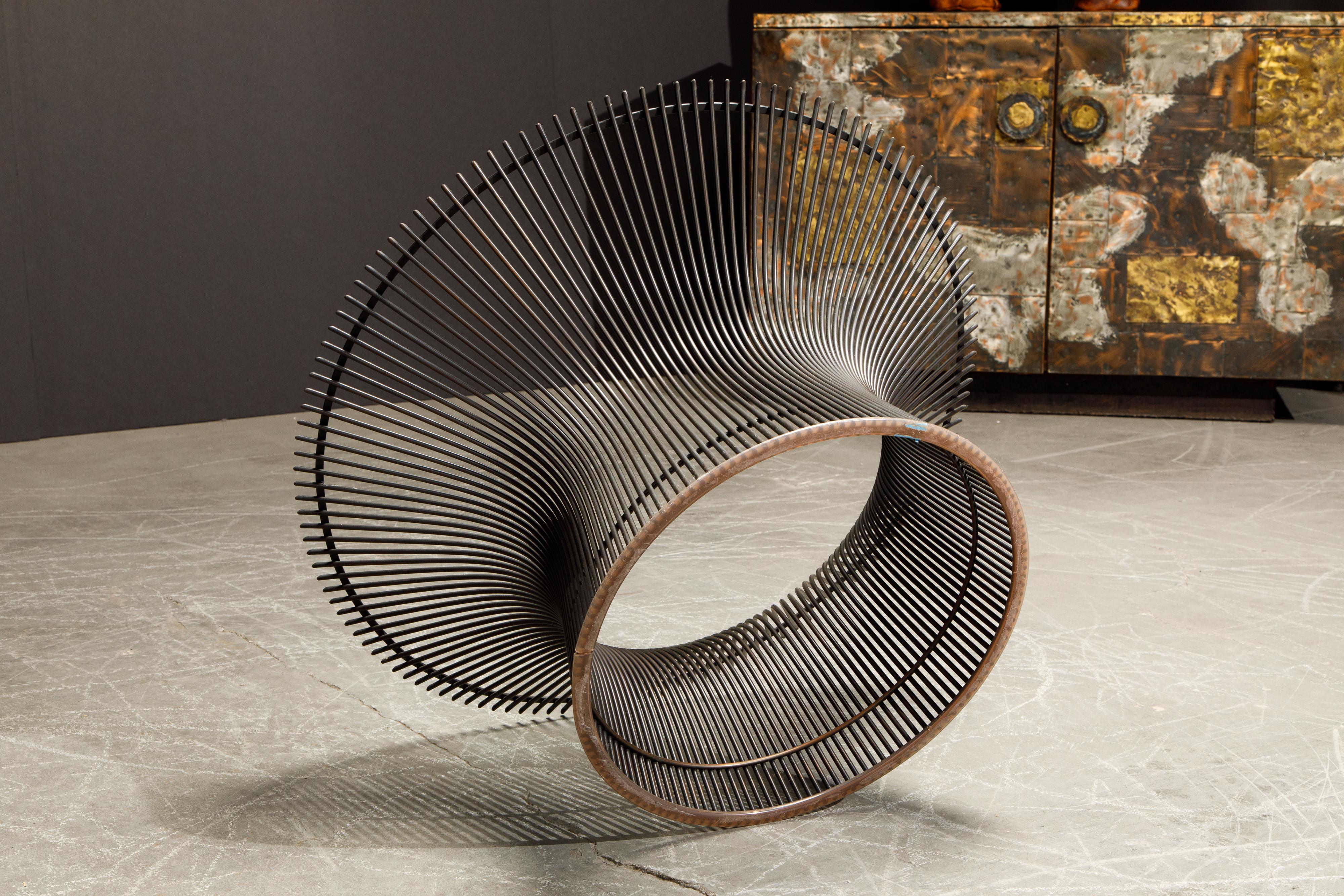 Early Production Warren Platner for Knoll International Bronze Coffee Table 14