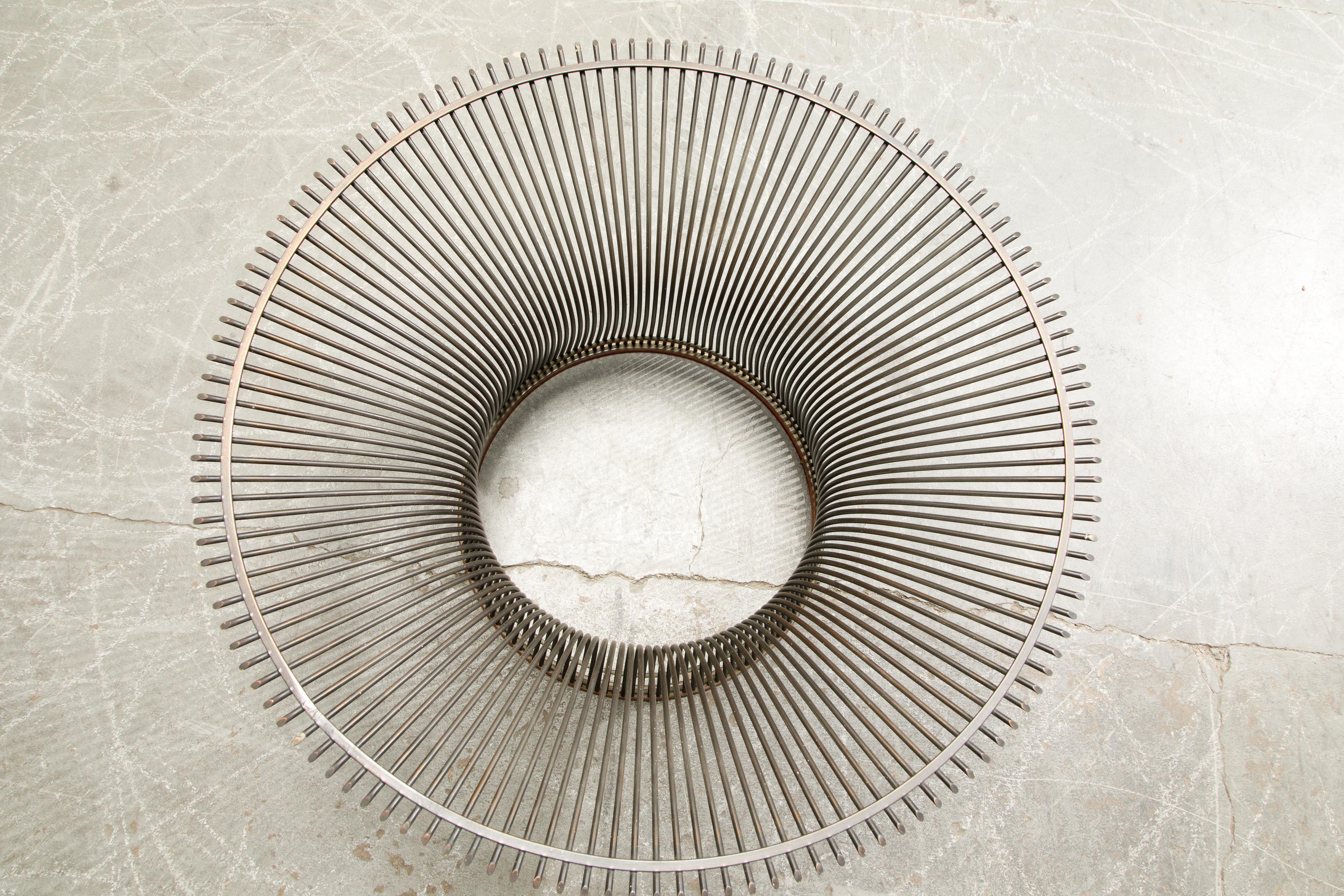 Early Production Warren Platner for Knoll International Bronze Coffee Table 3