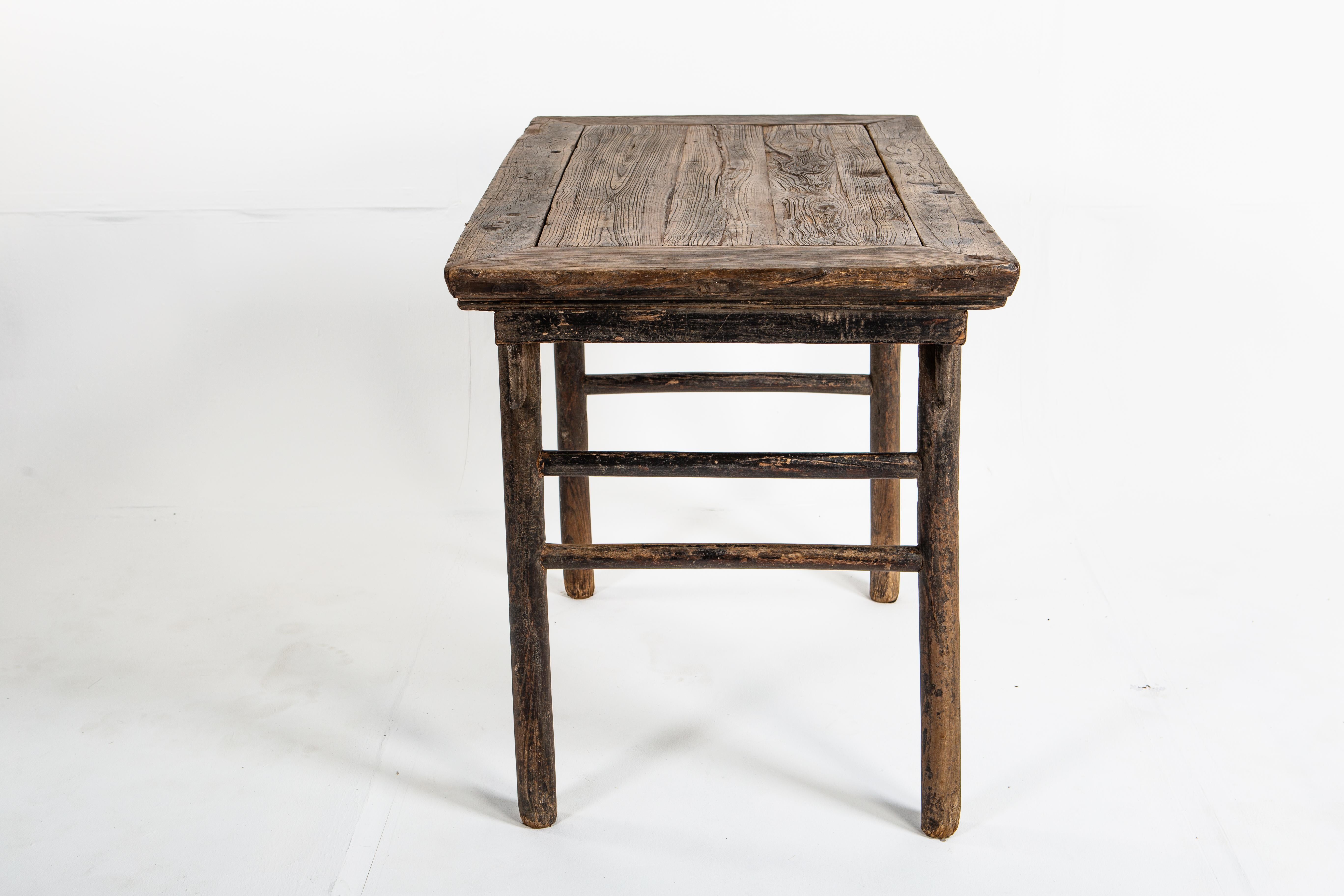 Elm Early Qing Dynasty Drawing Table