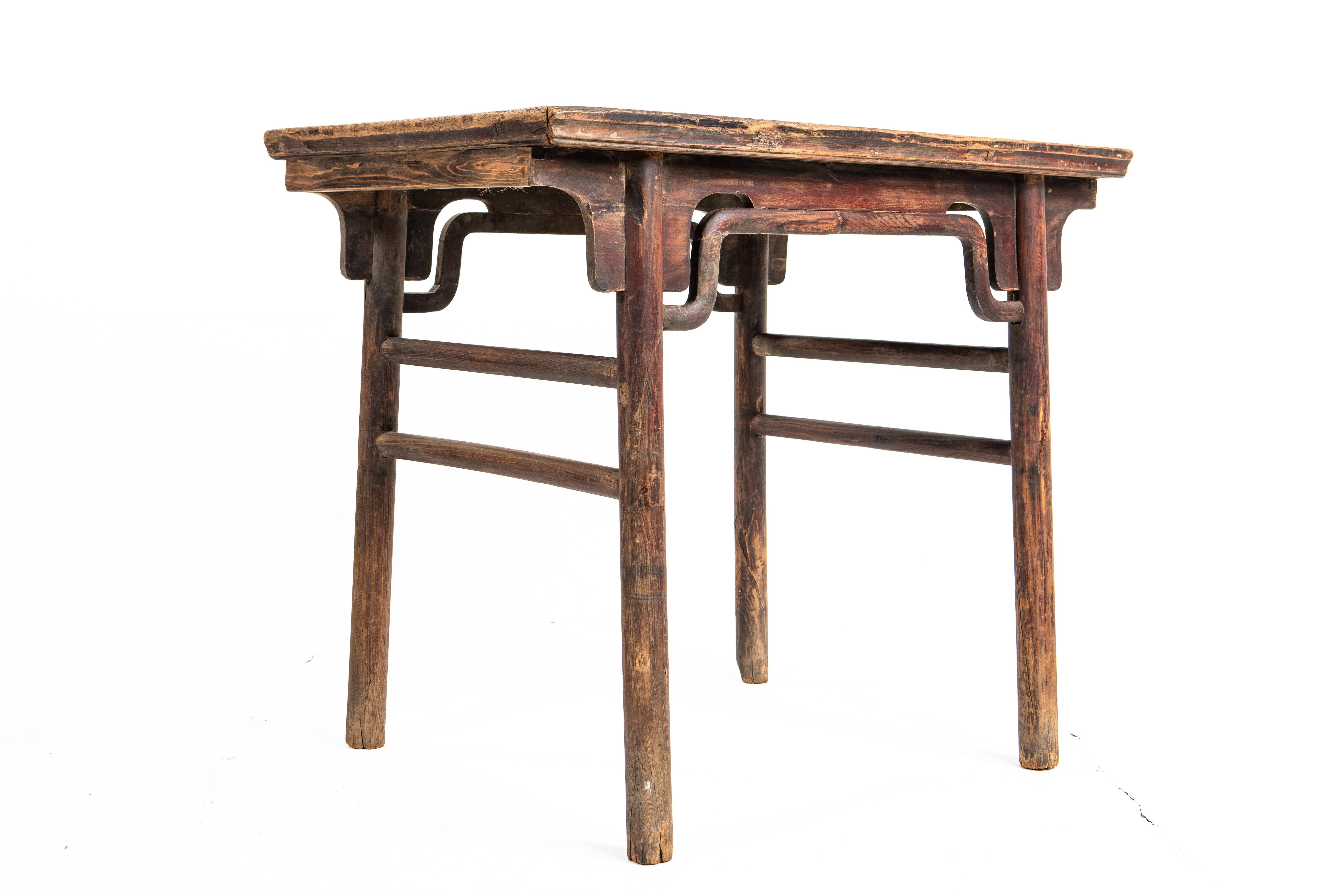 Chinese Early Qing Dynasty Painting Table