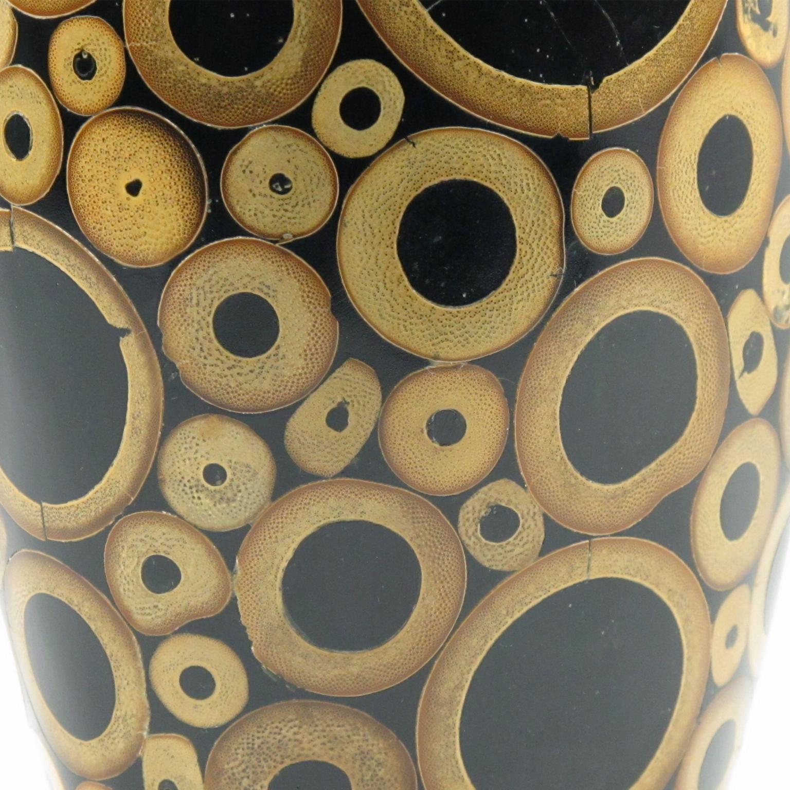 Vase en bambou R & Y Augousti Paris, début de siècle en vente 1