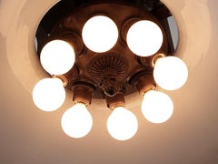 Early Railroad Center Lamp