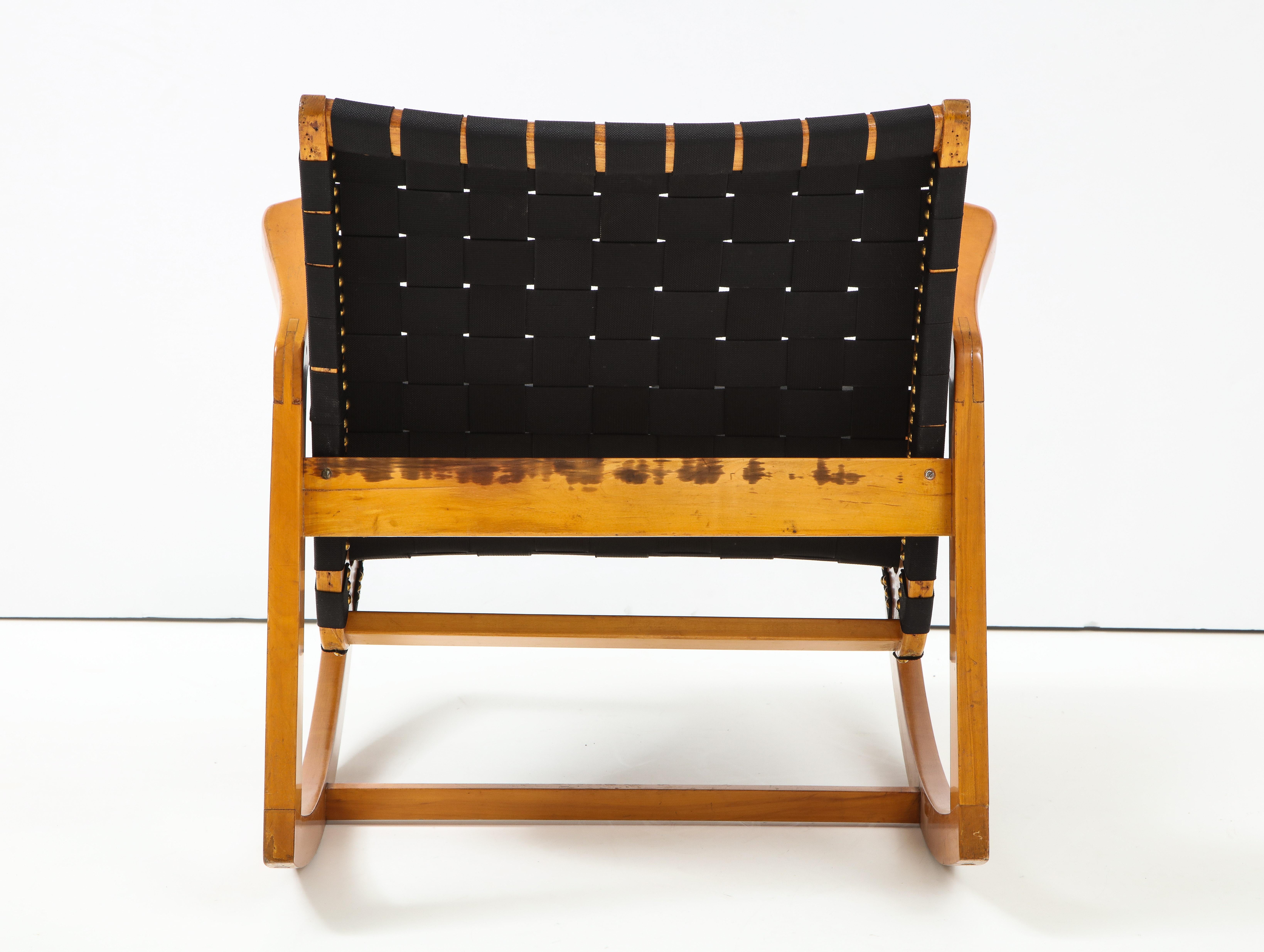 Mid-20th Century Early Ralph Rapson Rocker for Knoll For Sale