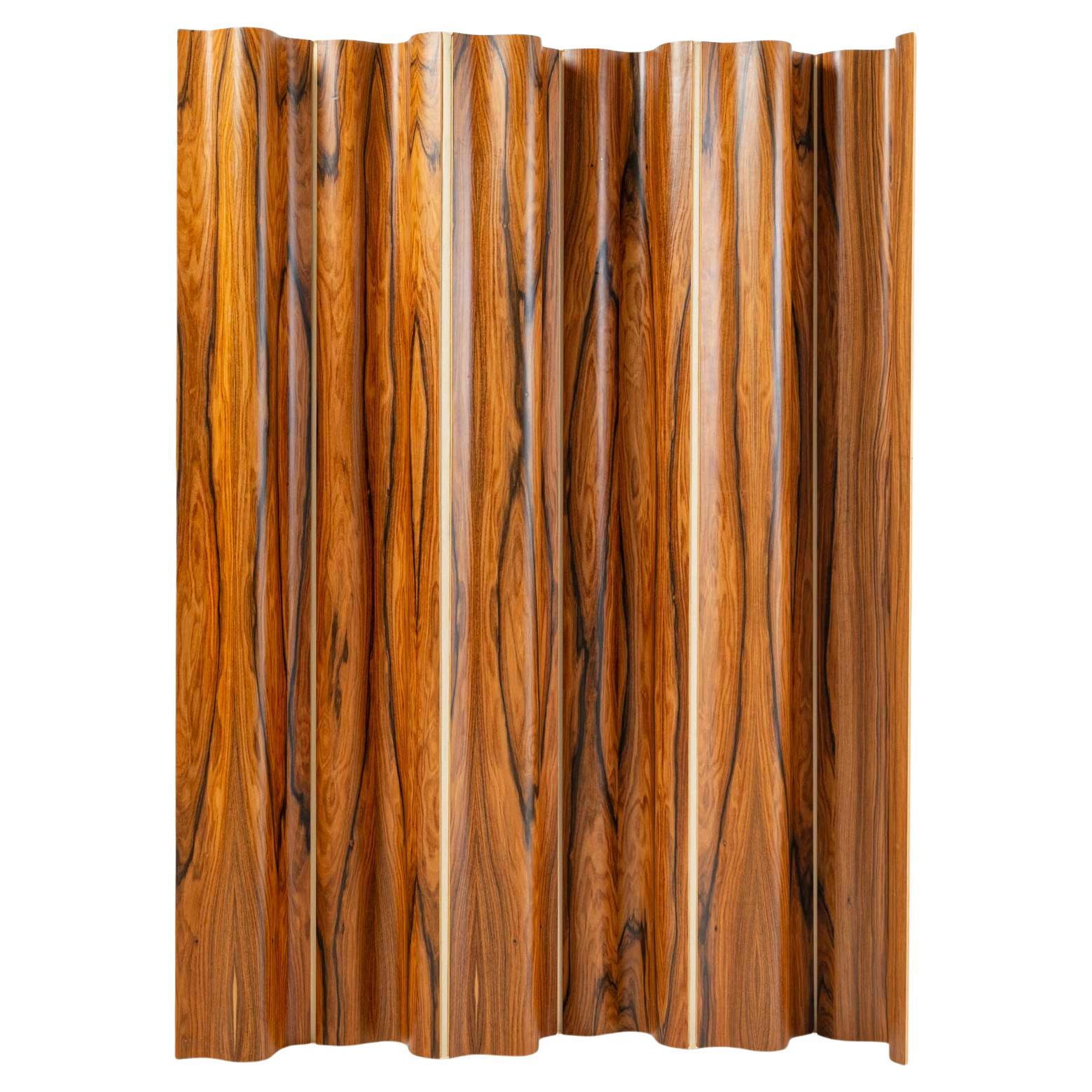 Early Rare Eames Screen Room Divider FSW-6 in Rosewood For Sale