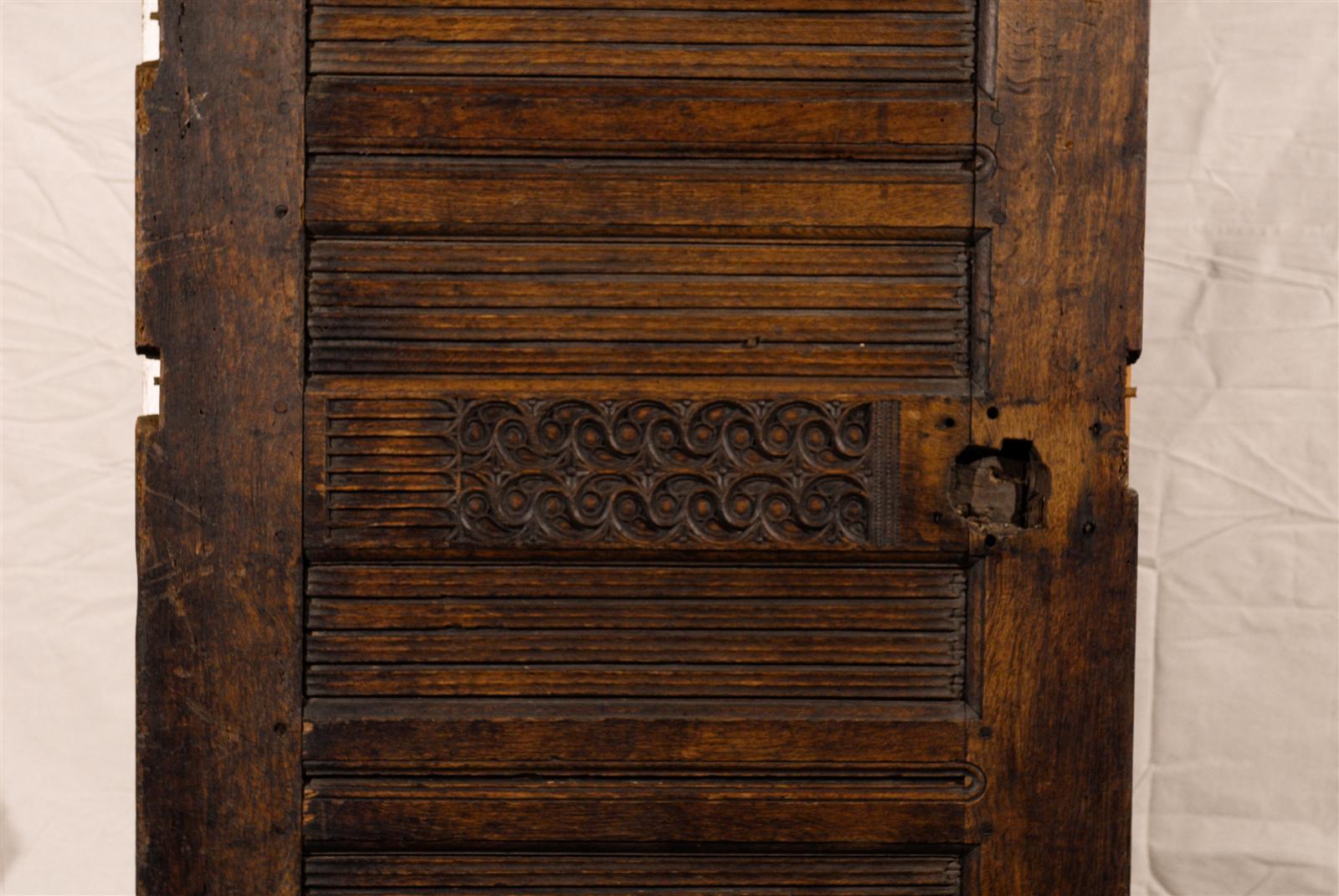 18th Century Early Rare English Door, circa 1750s For Sale