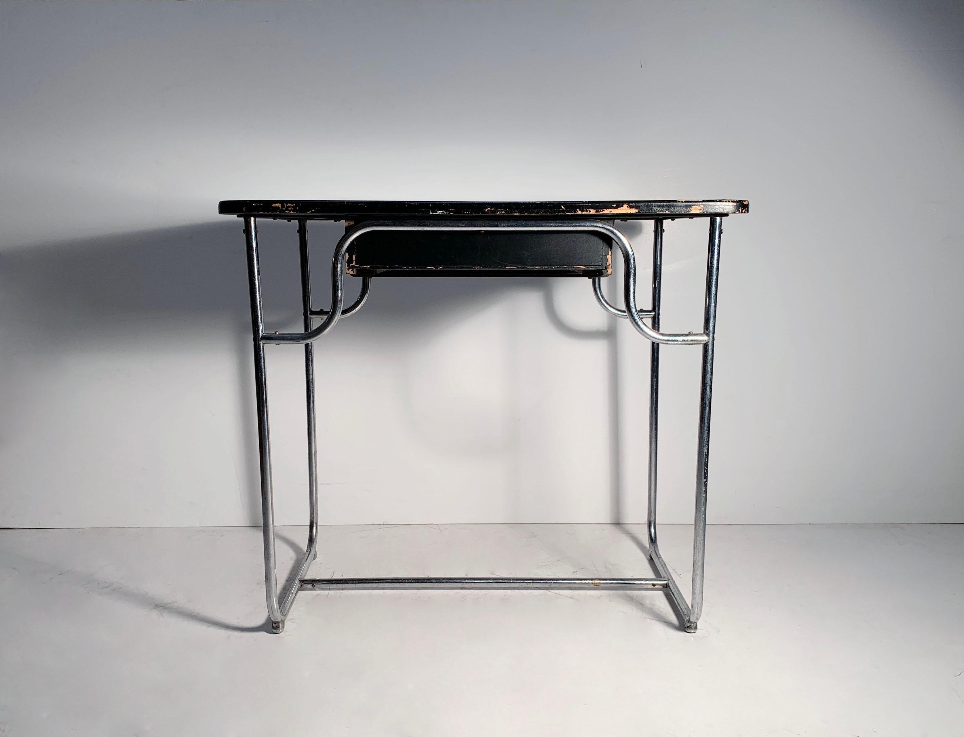 20th Century Early Rare Kem Weber Petite Desk for Lloyd For Sale