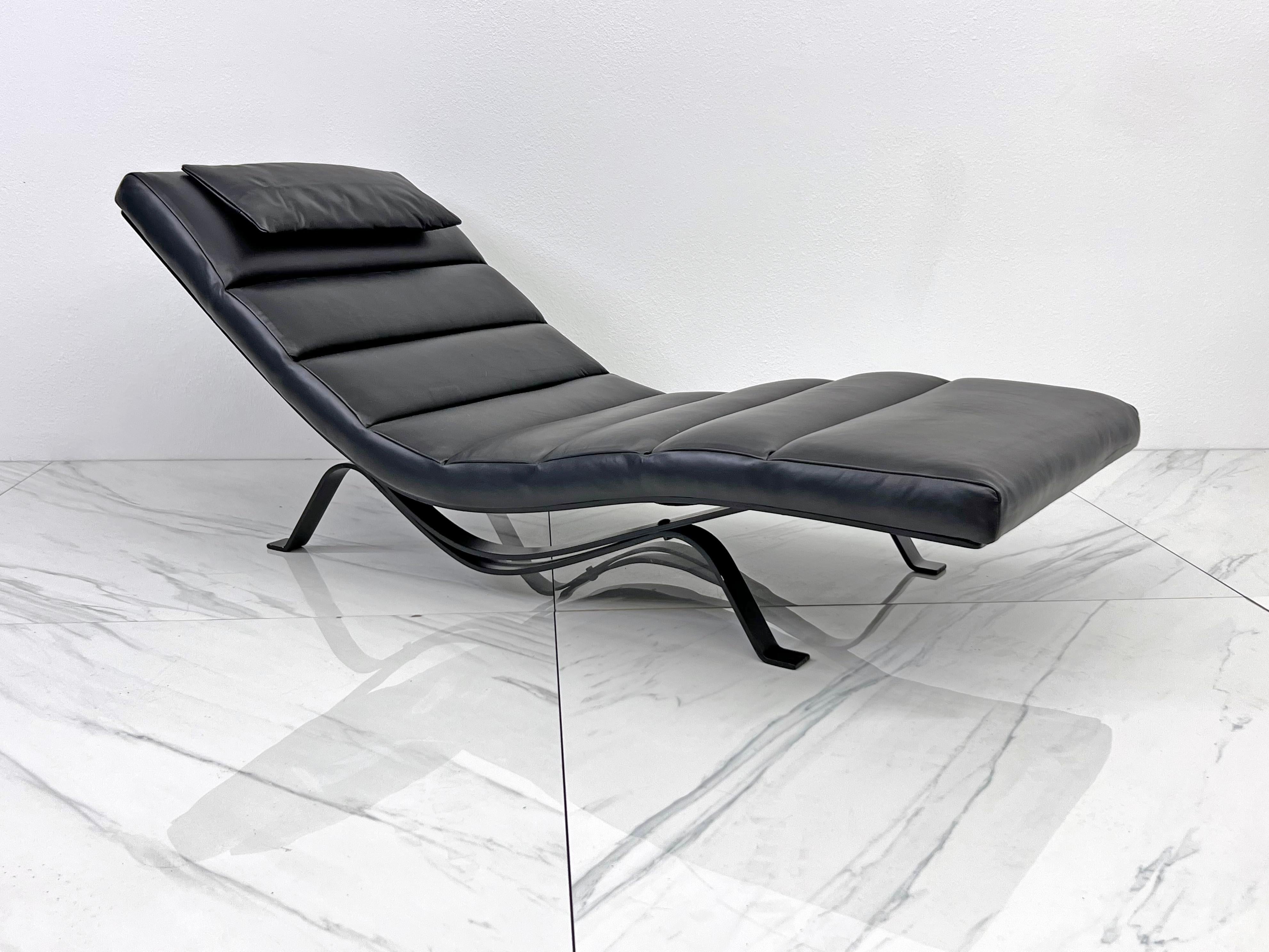 Mid-20th Century Early Rare Prototype for N° 5490 Chaise Lounge, George Nelson, 1953 For Sale