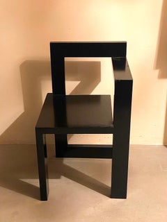 Early Reproduction Left-Arm “Steltman” Chair by Gerrit Rietveld