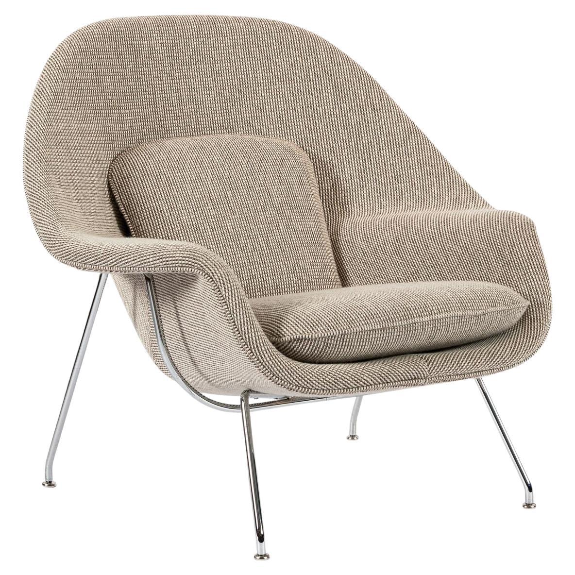 Chaise longue Tan Womb du milieu du siècle, restaurée, par Saarinen pour Knoll en vente