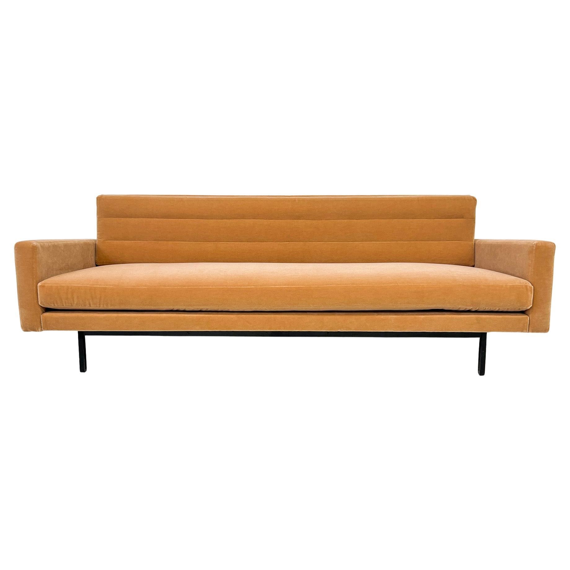Sofá / Sofá cama Richard Schultz en mohair, Modelo 704, Knoll, Años 50 en venta