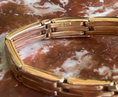 Early Rolex Wilsdorf & Davis 9ct Gold Bracelet Wristwatch, c.1919