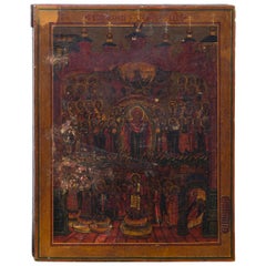 Early Russian Orthodox Church Icon