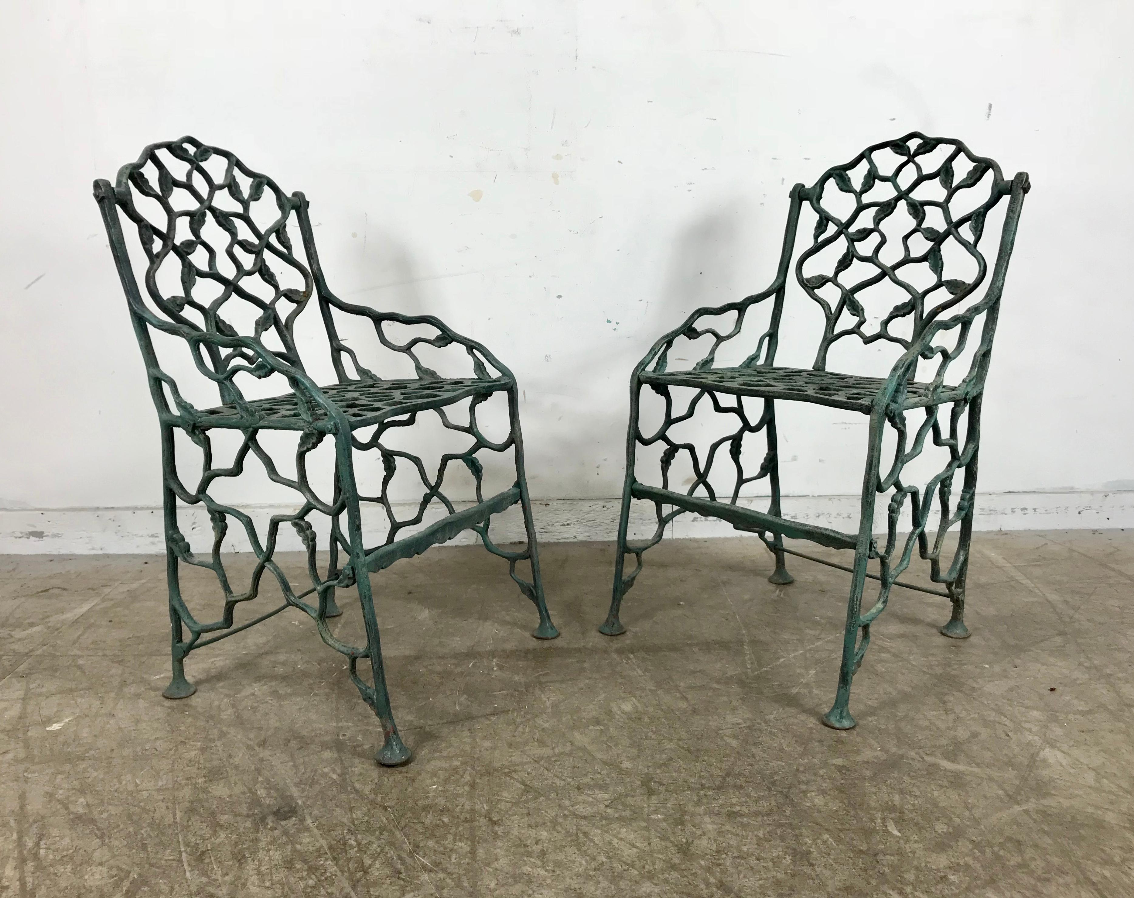 cast iron garden chairs for sale