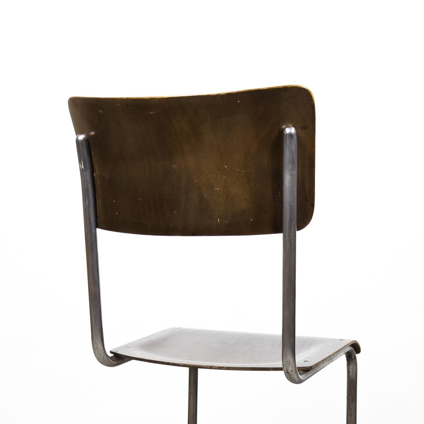 Early S 43 cantilever chairs by Mart Stam, 1930s For Sale 8