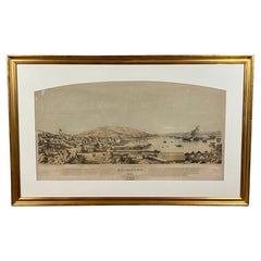 vue du début de San Francisco par Henry Firks imprimé par W.H. Jones en 1849