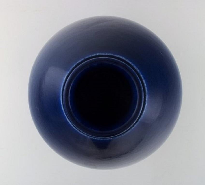 Early Saxbo 'Denmark', Large Drop Shaped Ceramic Vase in Modern Design 1