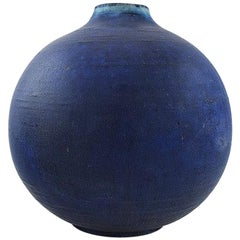 Early Saxbo, Large Spherical Shaped Ceramic Vase in Modern Design