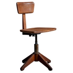 Early Sedus Desk or Office Chair 1940s Switzerland
