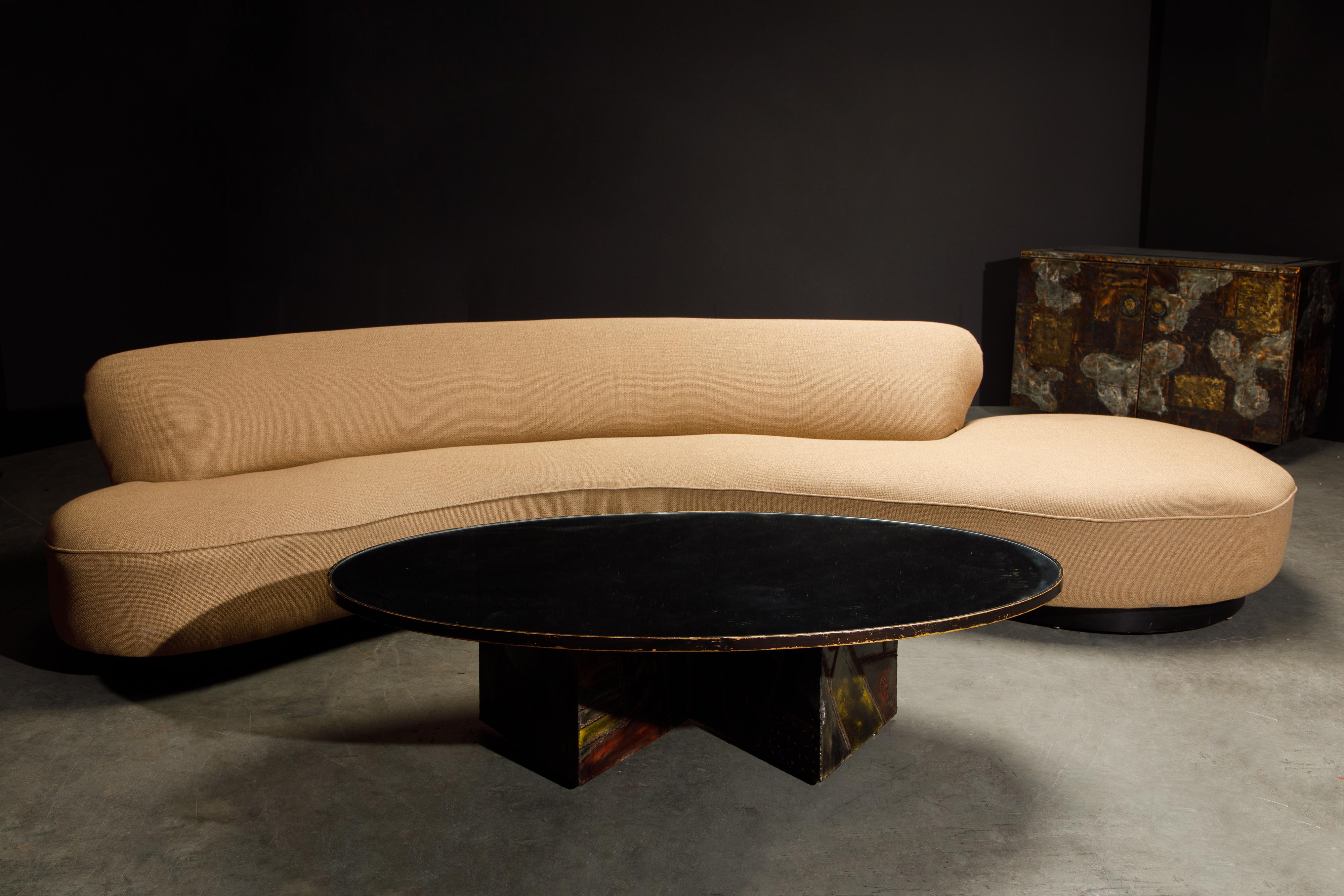 Early 'Serpentine' Sofa by Vladimir Kagan, circa 1960, Signed and Registered  2