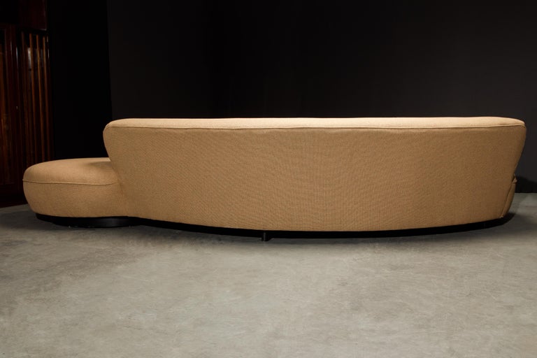 Early 'Serpentine' Sofa by Vladimir Kagan, circa 1960, Signed and Registered  2
