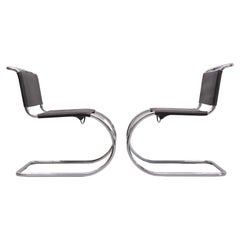 Early set Ludwig Mies van der Rohe  MR10 cantilever chairs 