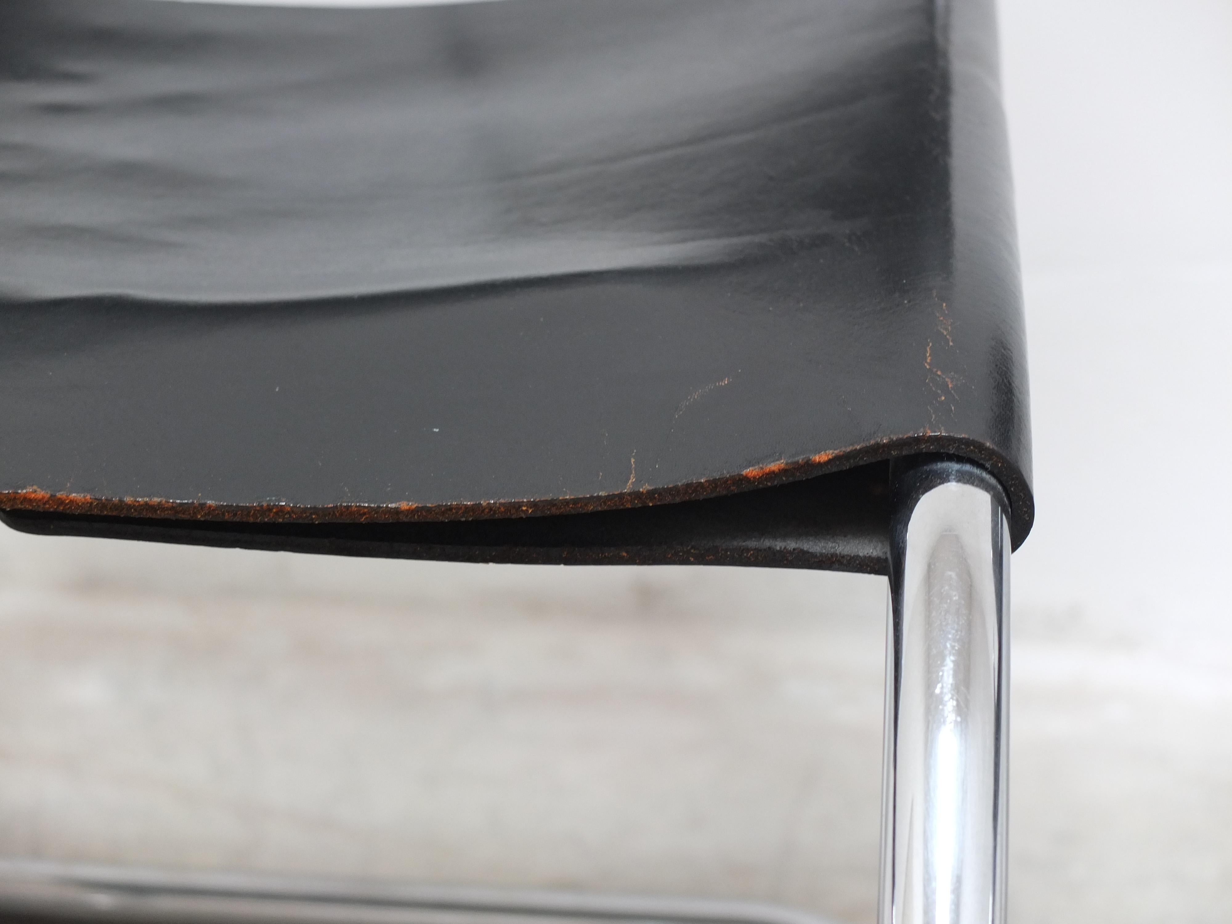 Set di 4 sedie 'MR10' di Mies Van Der Rohe per Knoll, anni '60 in vendita 4