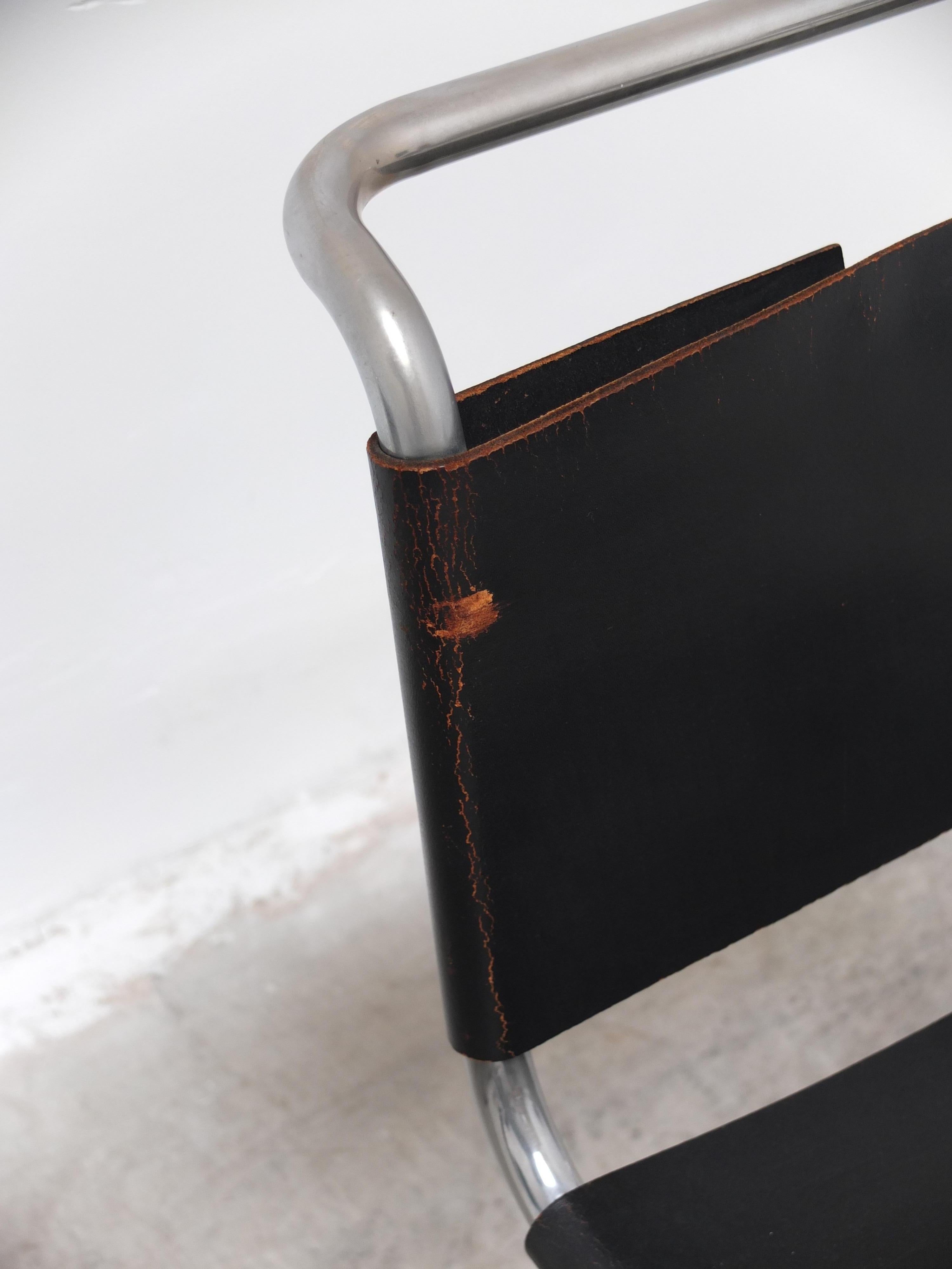 Set di 4 sedie 'MR10' di Mies Van Der Rohe per Knoll, anni '60 in vendita 12