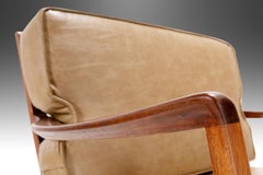 Set of Two (2) Löven Style Lounge Chairs After Arne Norrell, Sweden, c. 1960s