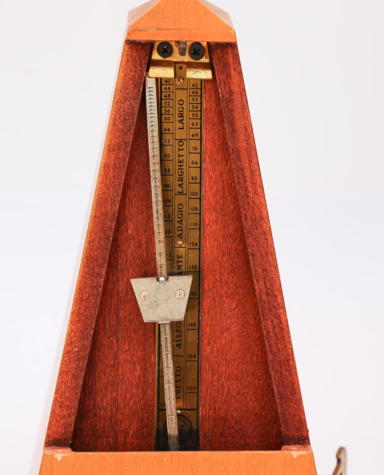 Early Seth Thomas Metronome De Maelzel Number 6411 at 1stDibs seth thomas metronome history