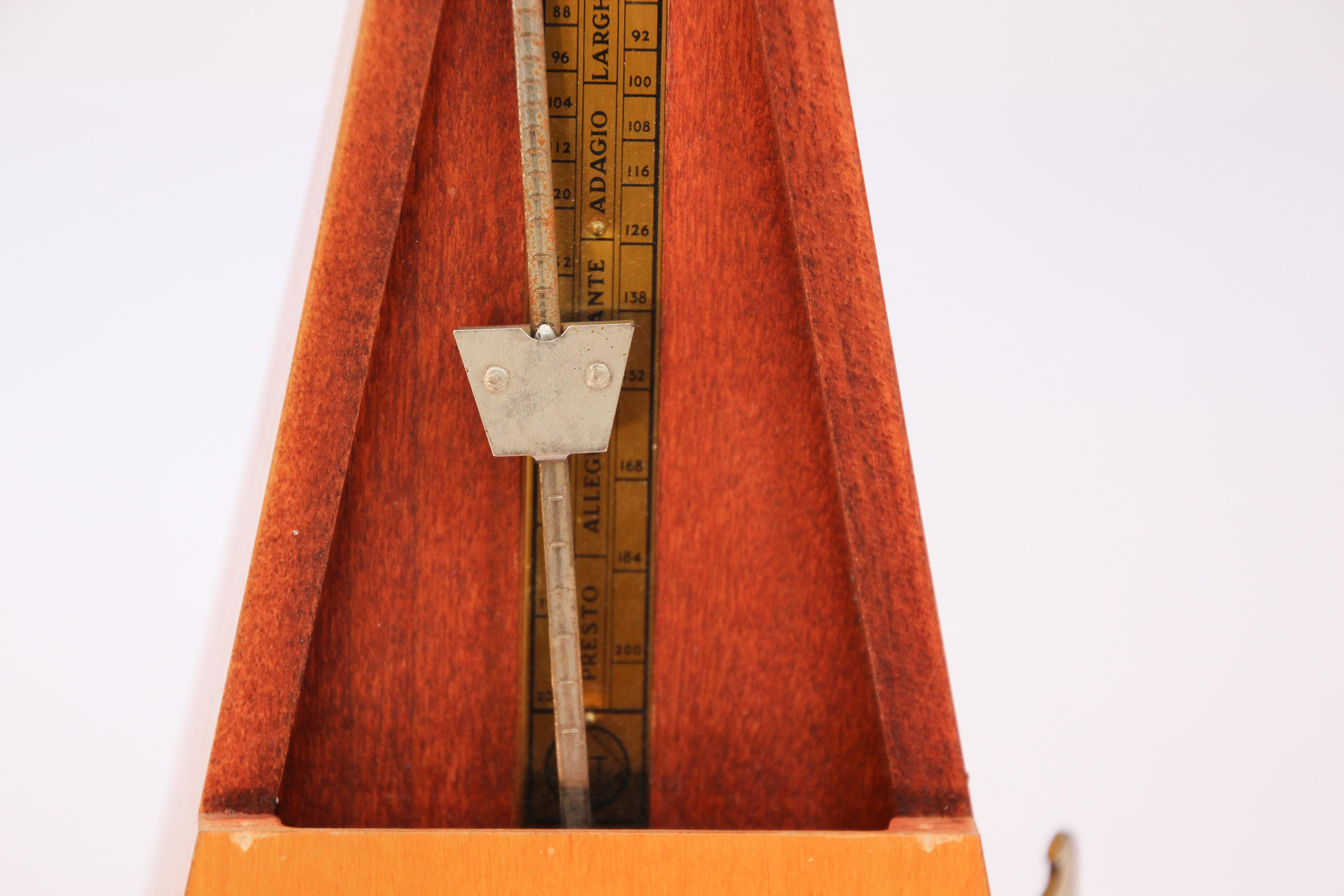 Early Seth Thomas Metronome De Maelzel Number 6411 In Good Condition In North Hollywood, CA