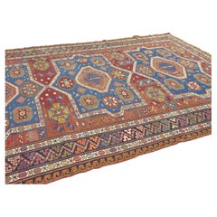 Early Shirvan Soumac Carpet, Azerbaijan, 1890