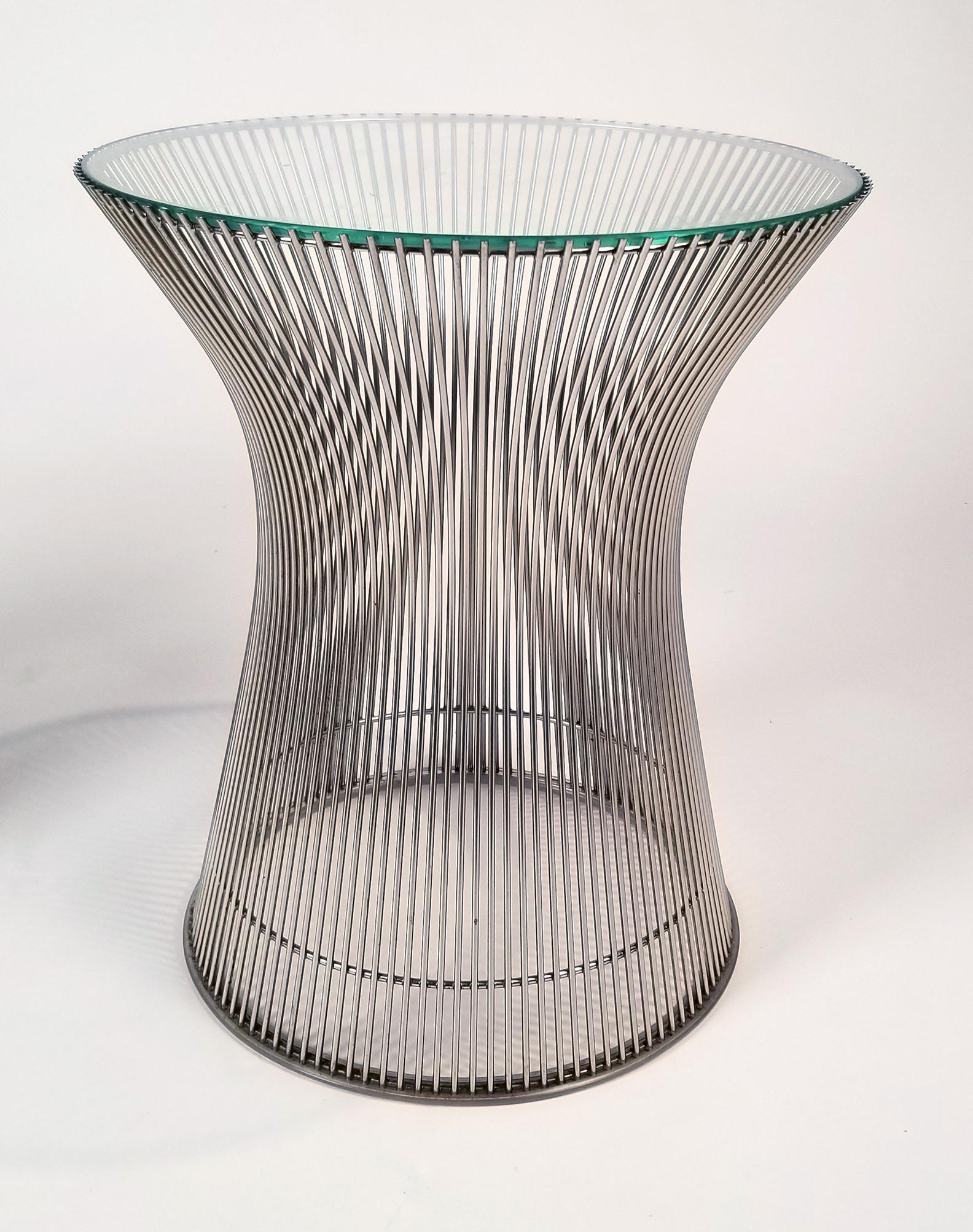 American Early Side Tables Designed by Warren Platner for Knoll