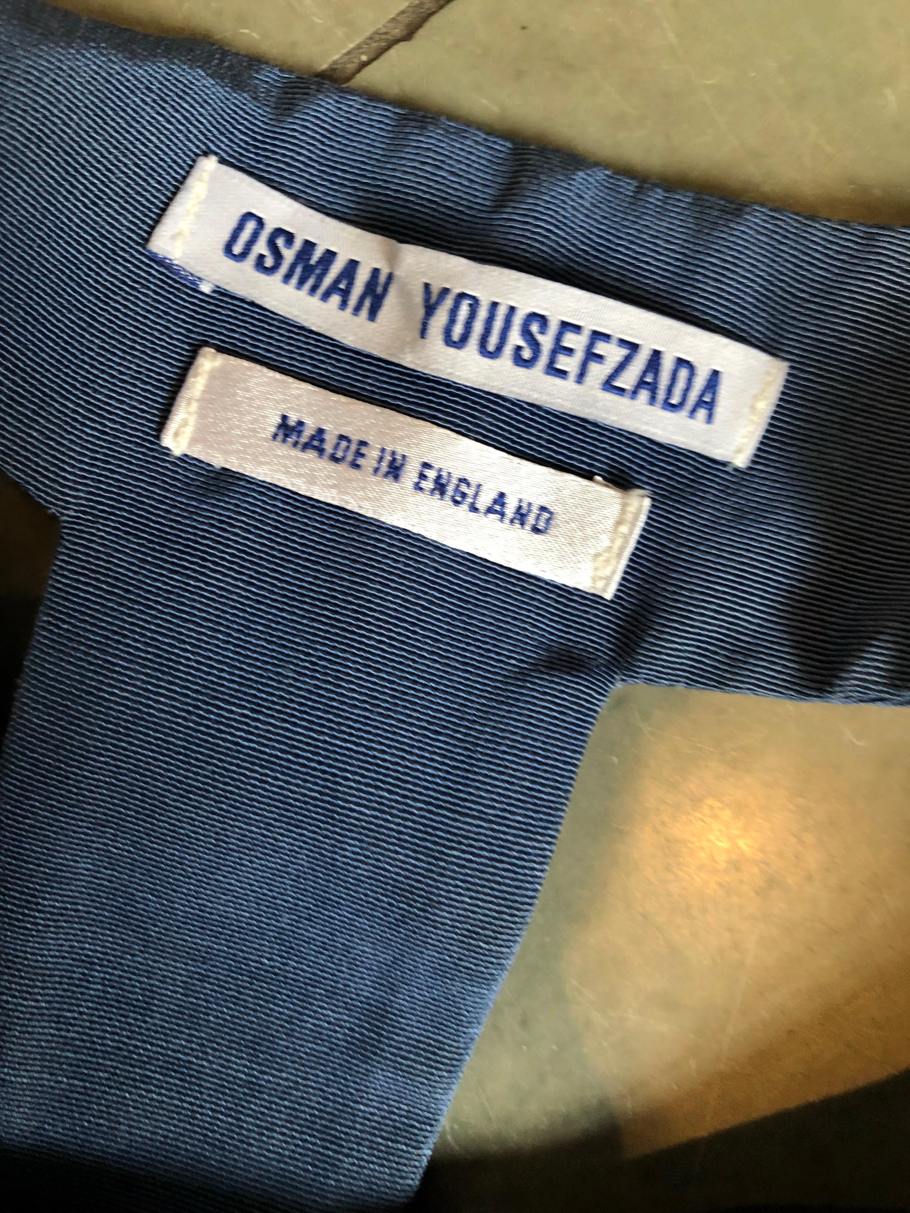 Osman Yousefzada - Robe en laine ancienne en vente 4