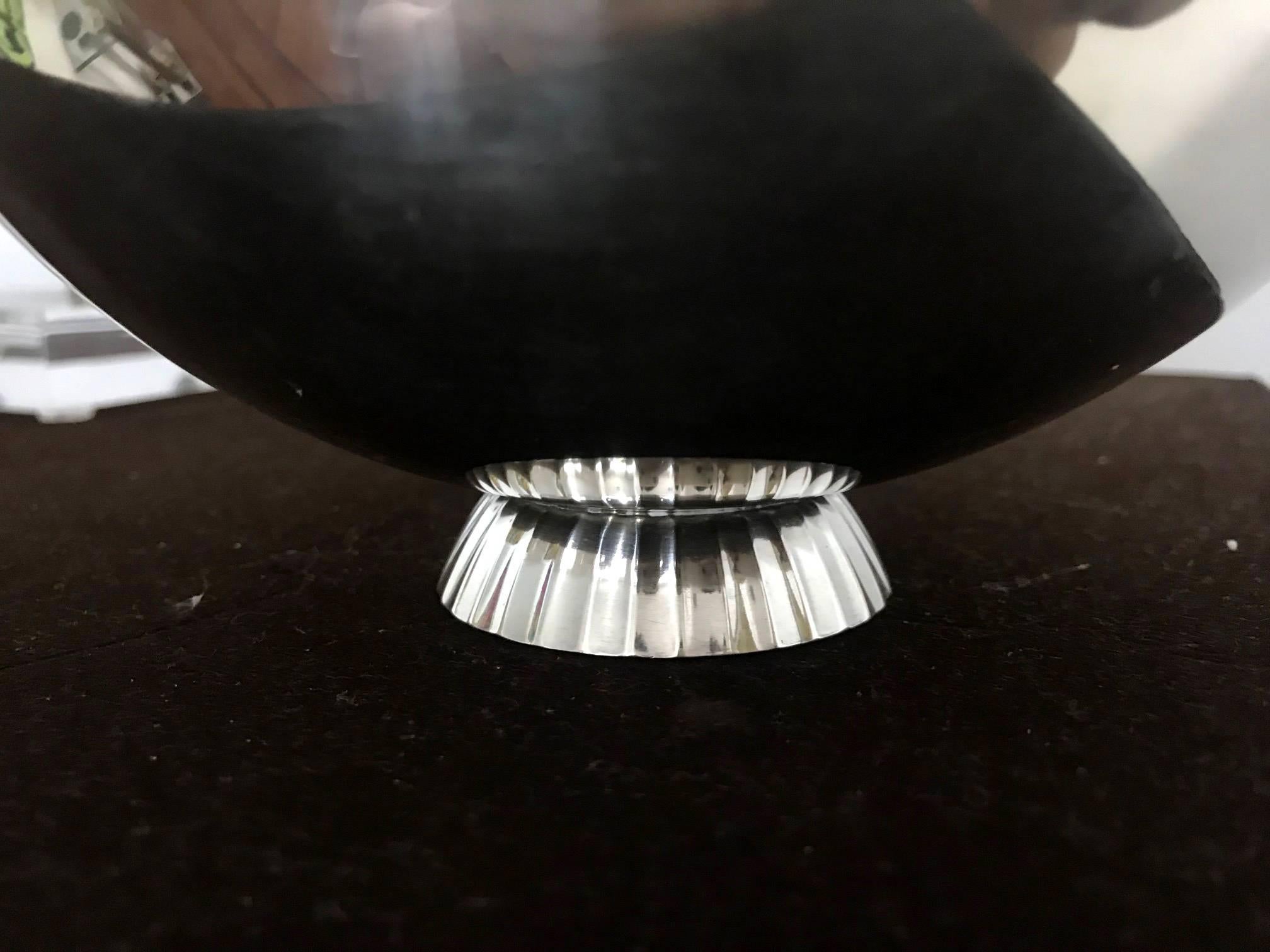 Mid-20th Century Early Silver Bowl by Sigvard Bernadotte for Georg Jensen