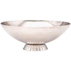 Early Silver Bowl by Sigvard Bernadotte for Georg Jensen